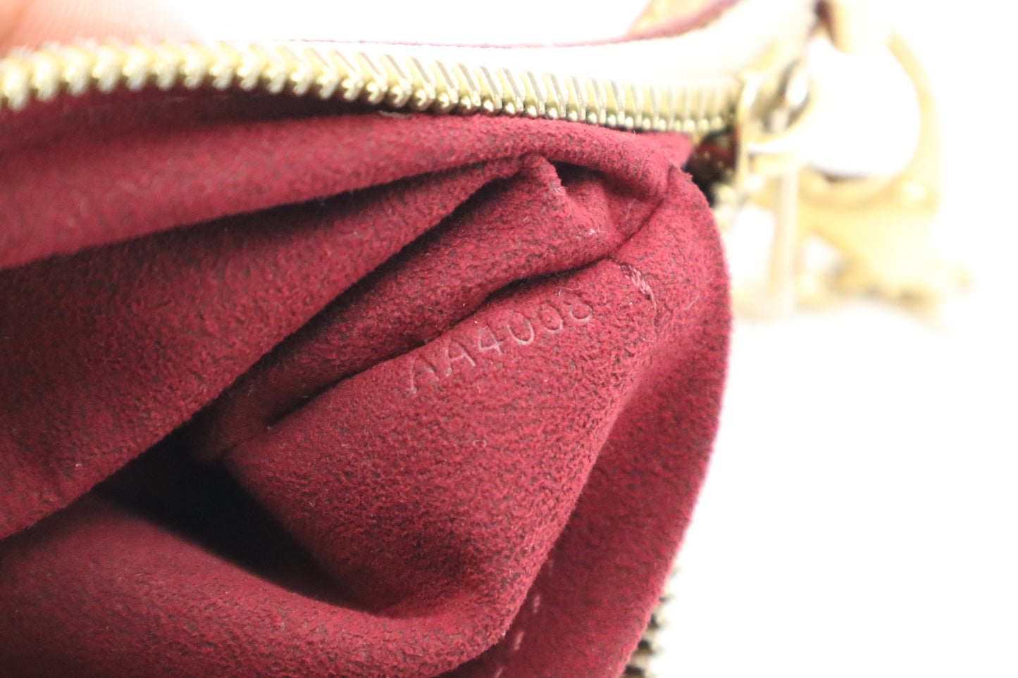 Louis Vuitton Pochette Milla MM in White Multicolor Monogram Canvas