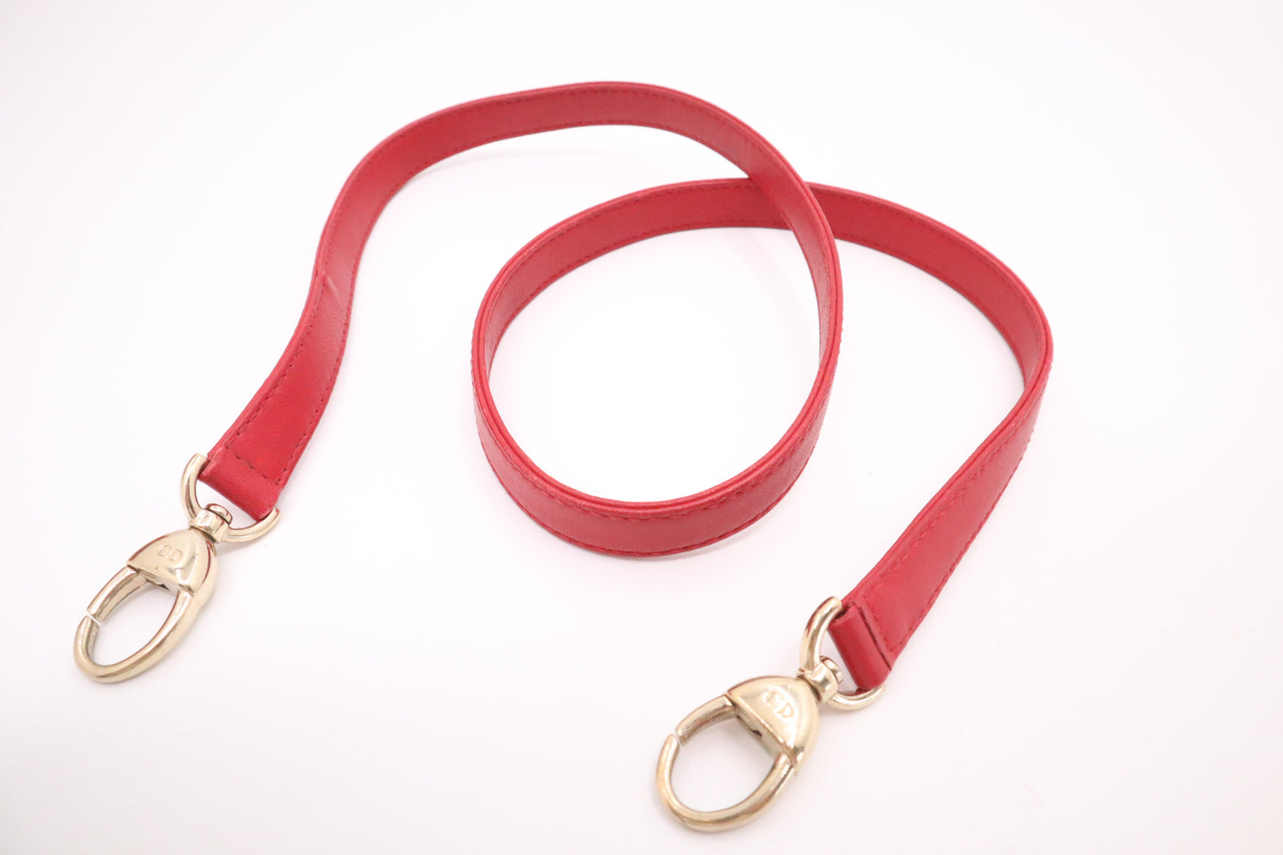 Dior Lady Dior Medium in Red Cannage Leather