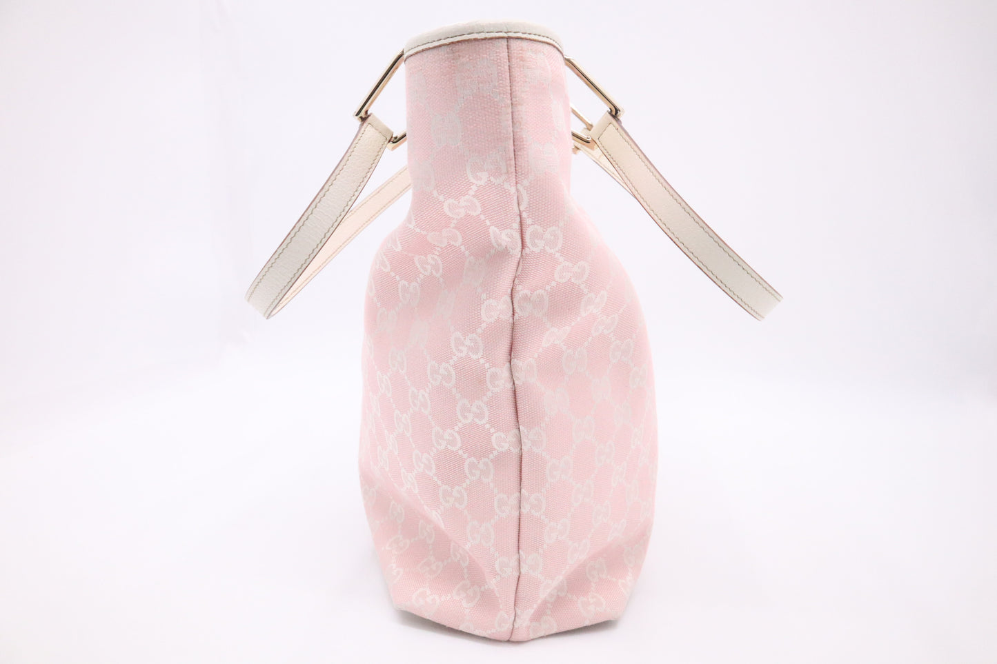 Gucci Tote Bag in Pink GG Canvas