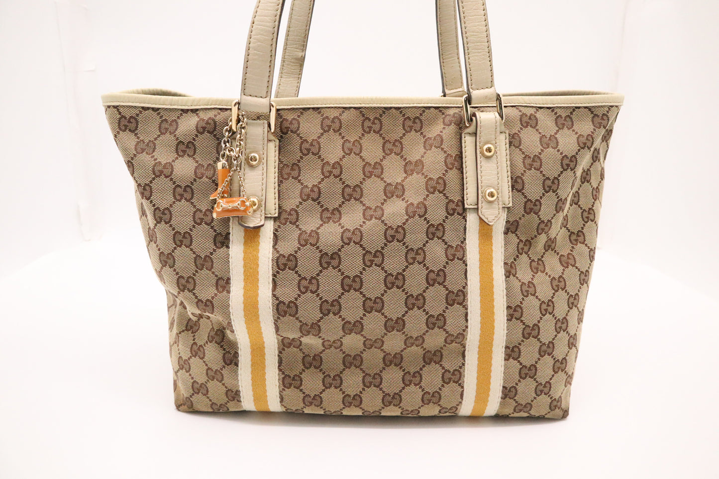 Gucci Tote Bag in Brown Canvas