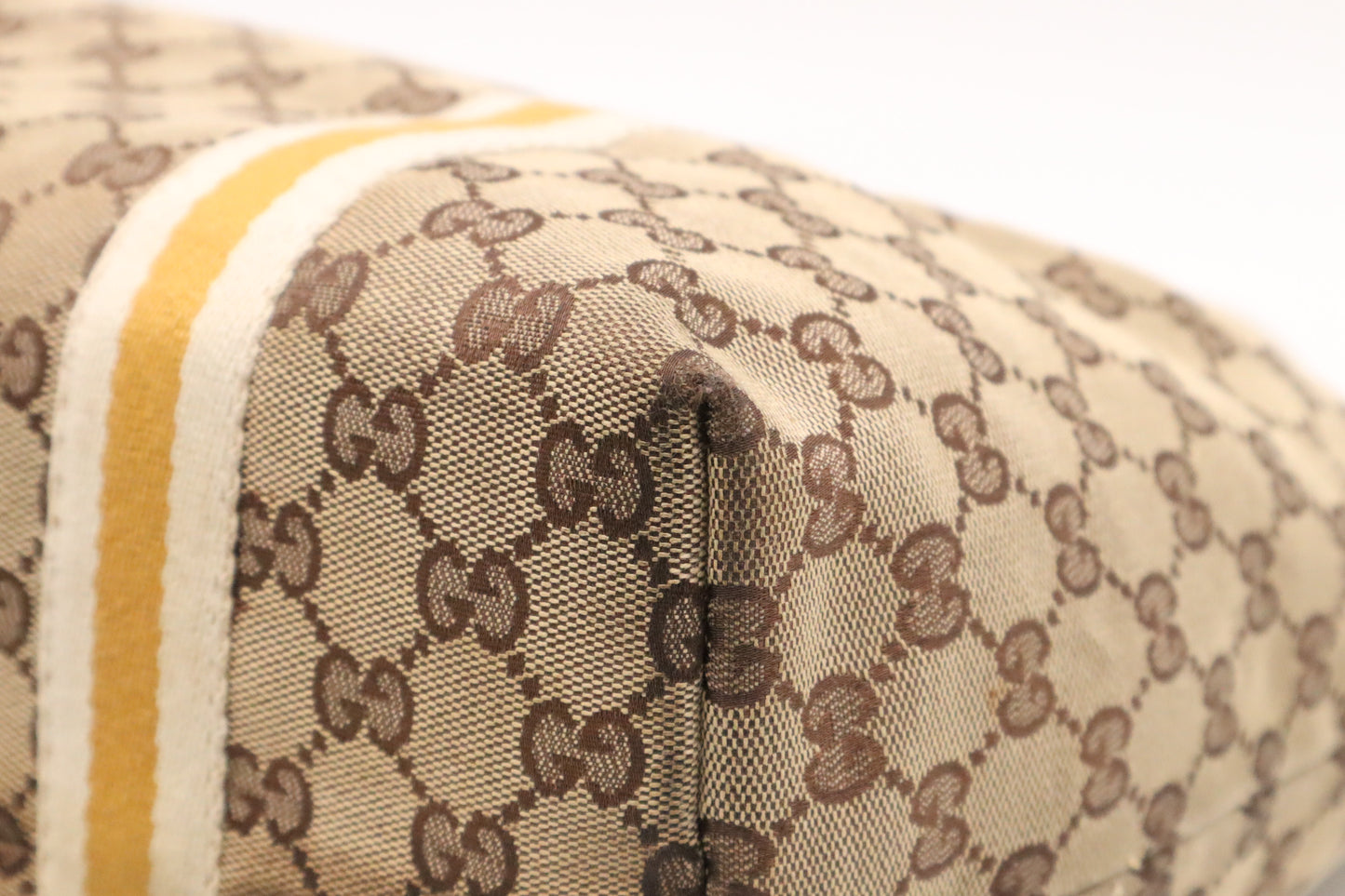 Gucci Tote Bag in Brown Canvas