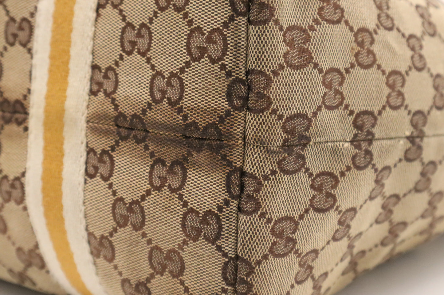 Gucci Tote Bag in Brown Canvas