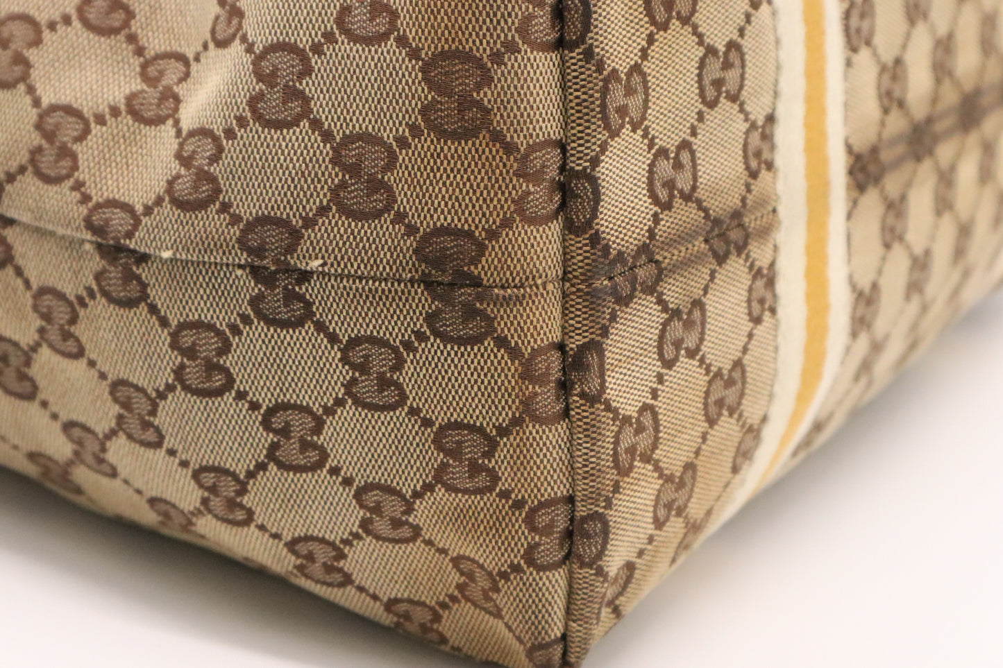 Gucci Tote Bag in Brown Canvas