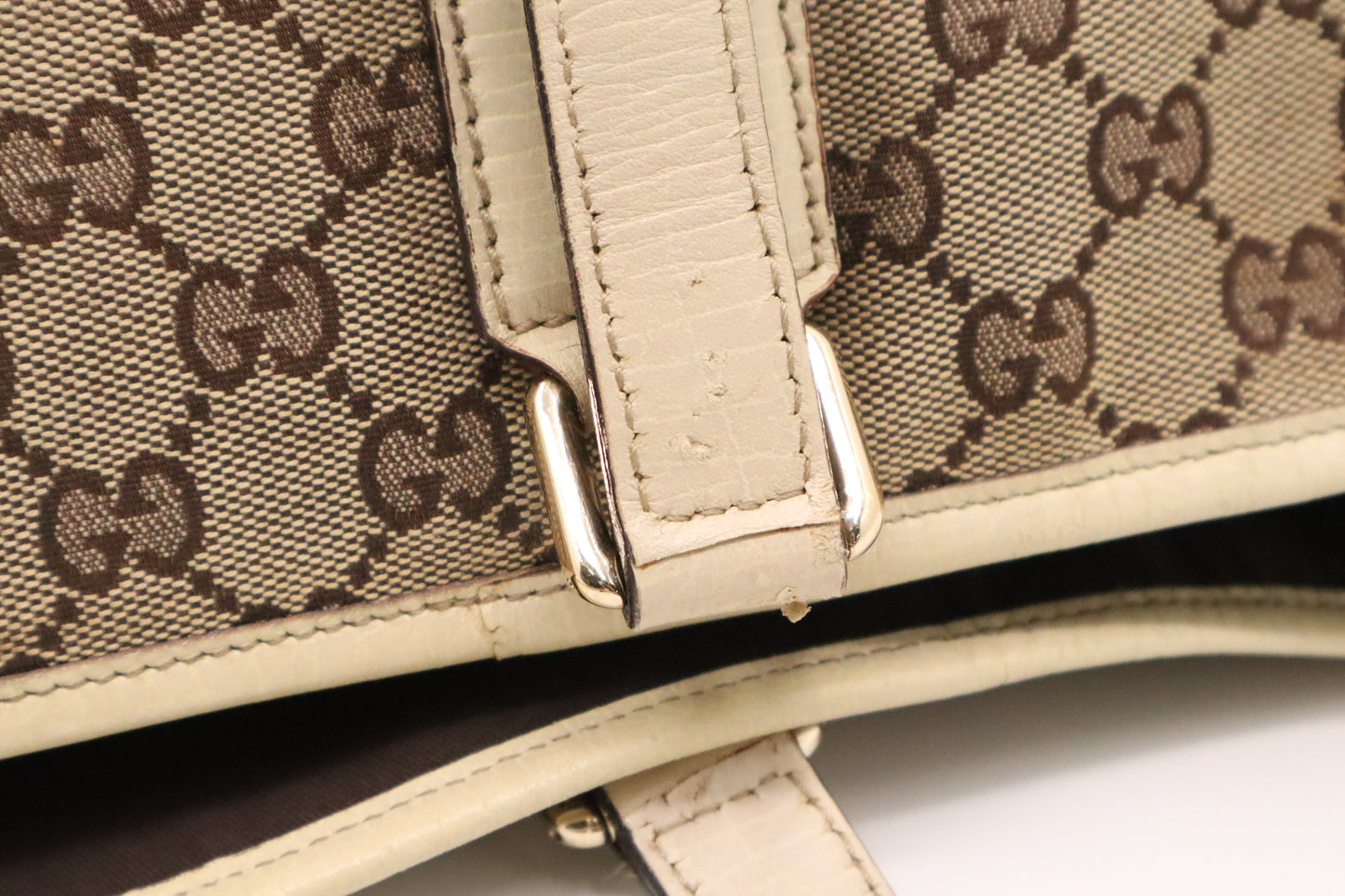 Gucci Tote Bag in Brown Canvas