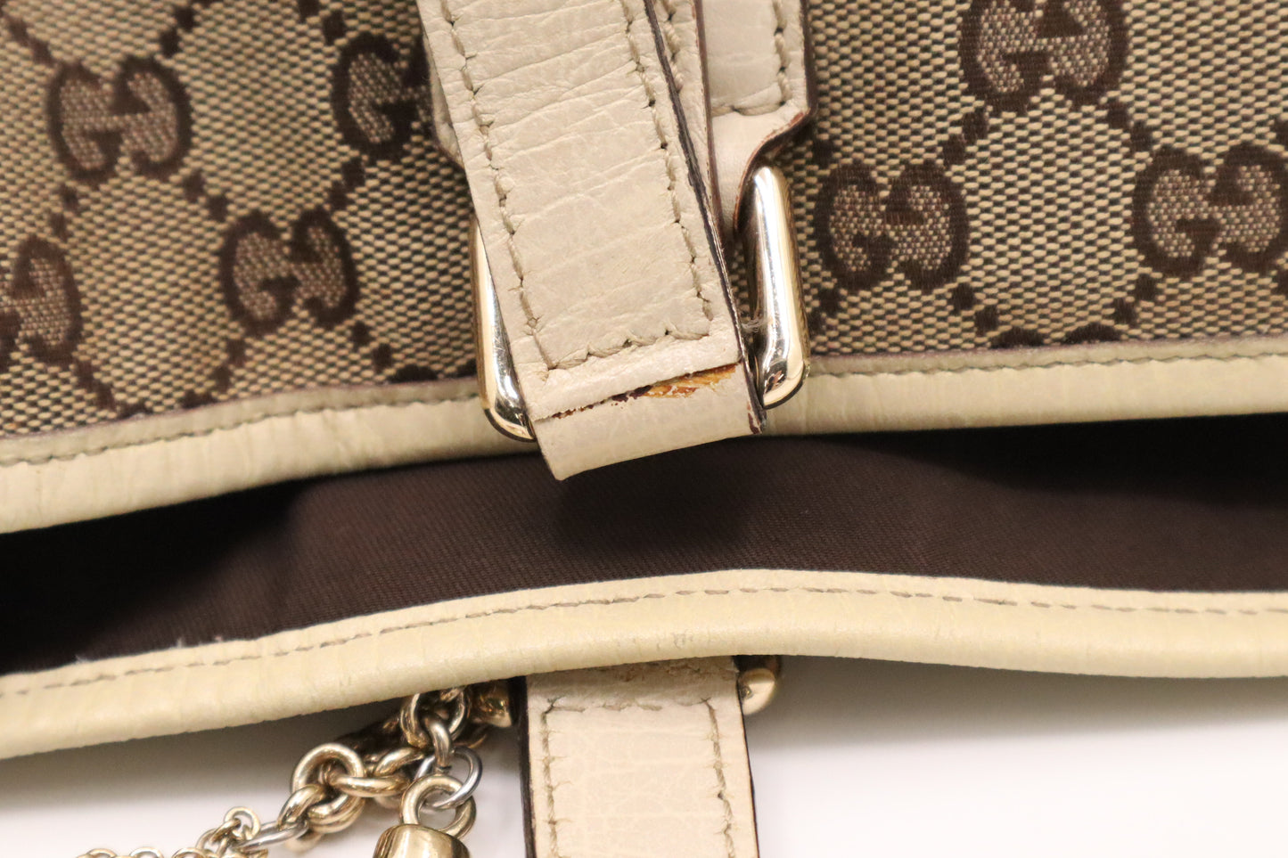 Gucci Tote Bag in Brown Canvas
