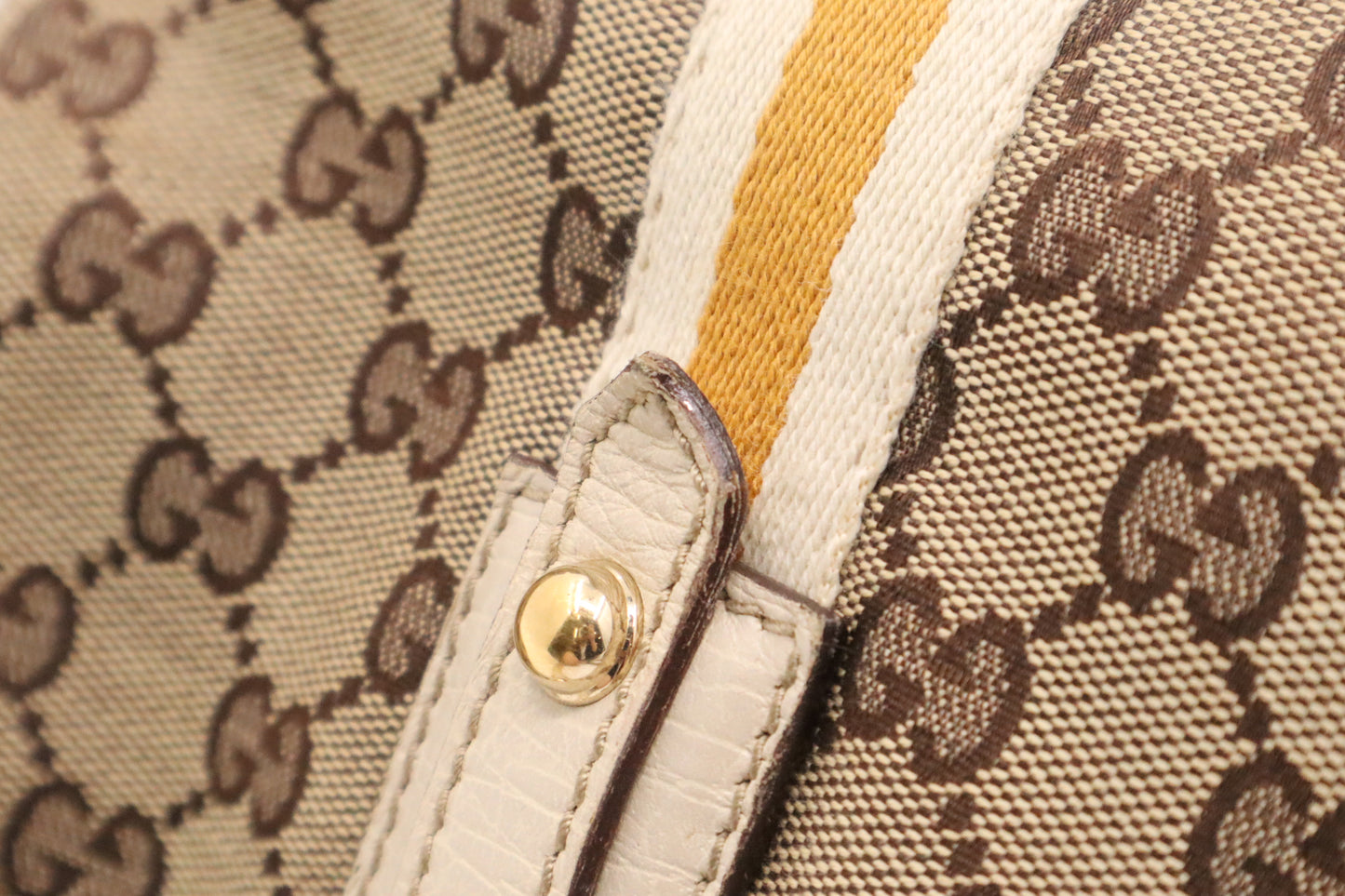 Gucci Tote Bag in Brown Canvas