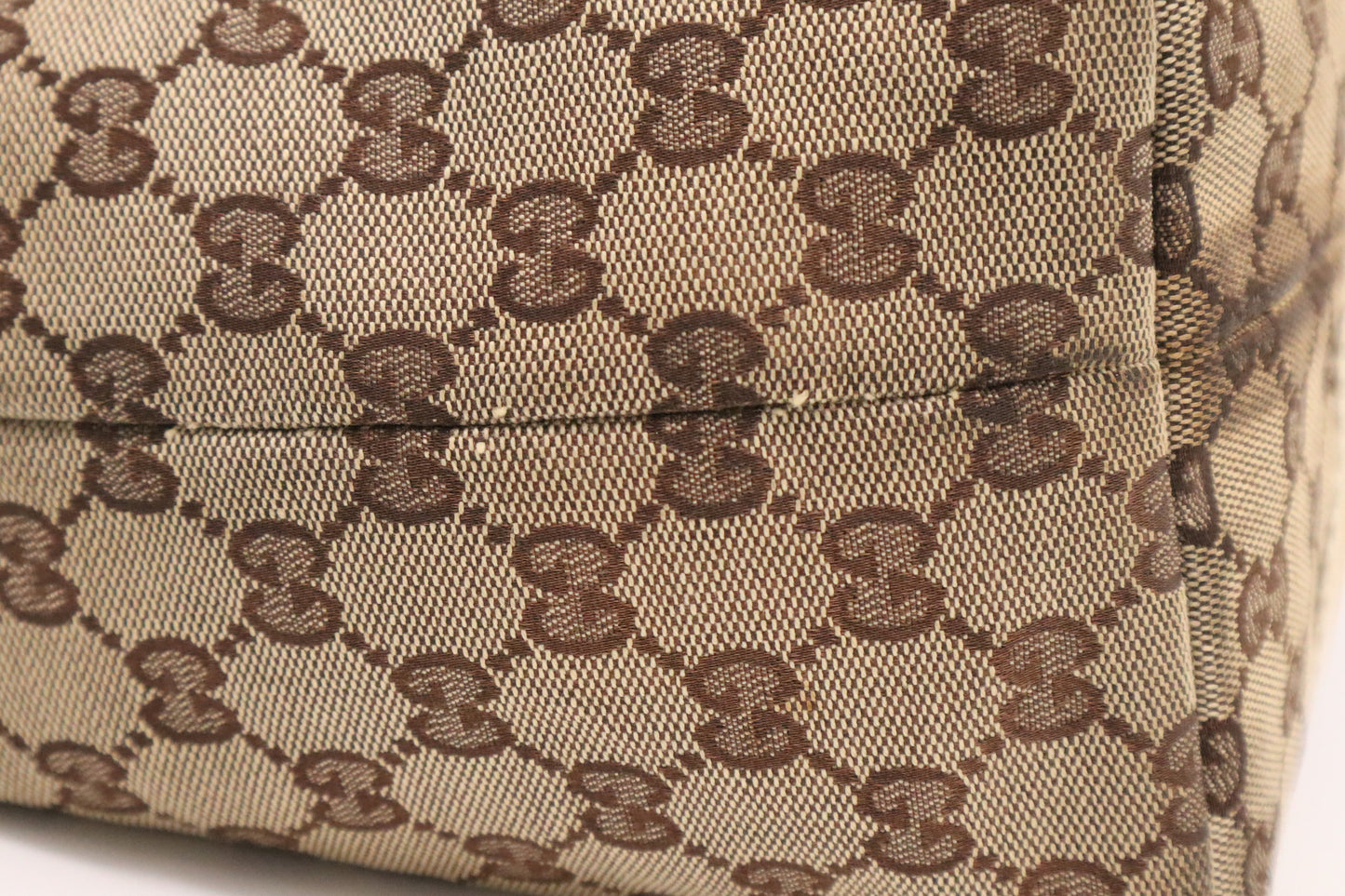 Gucci Tote Bag in Brown Canvas