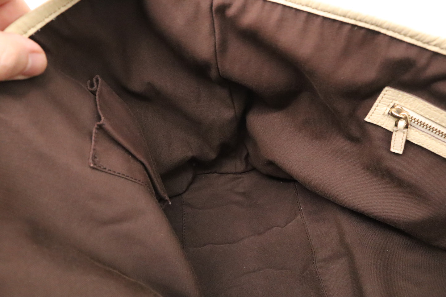 Gucci Tote Bag in Brown Canvas