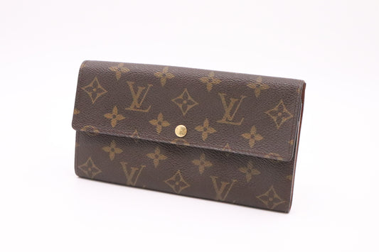 Louis Vuitton Sarah Wallet in Monogram Canvas