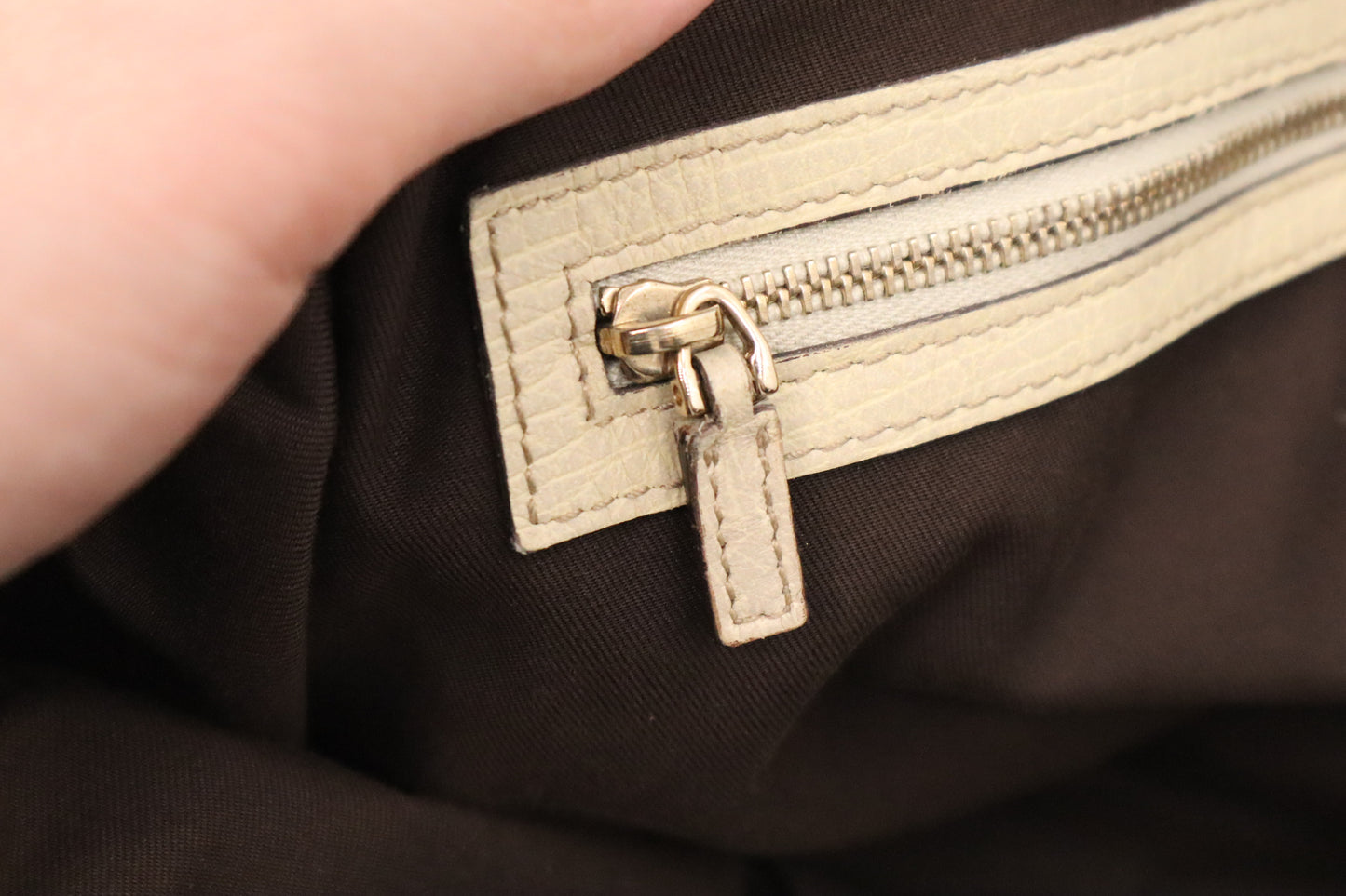 Gucci Tote Bag in Brown Canvas