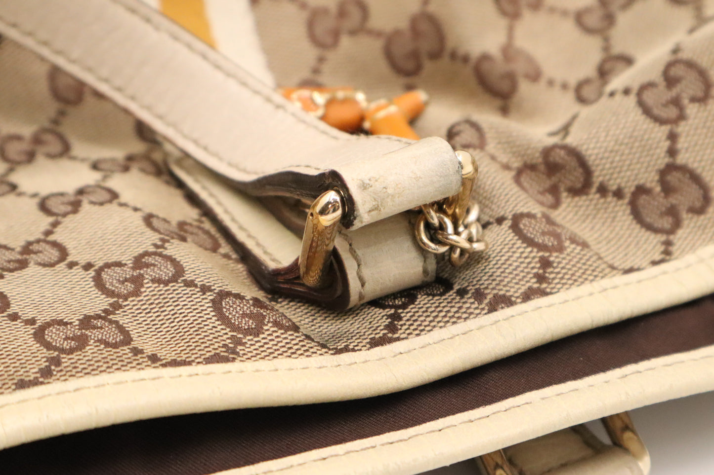 Gucci Tote Bag in Brown Canvas