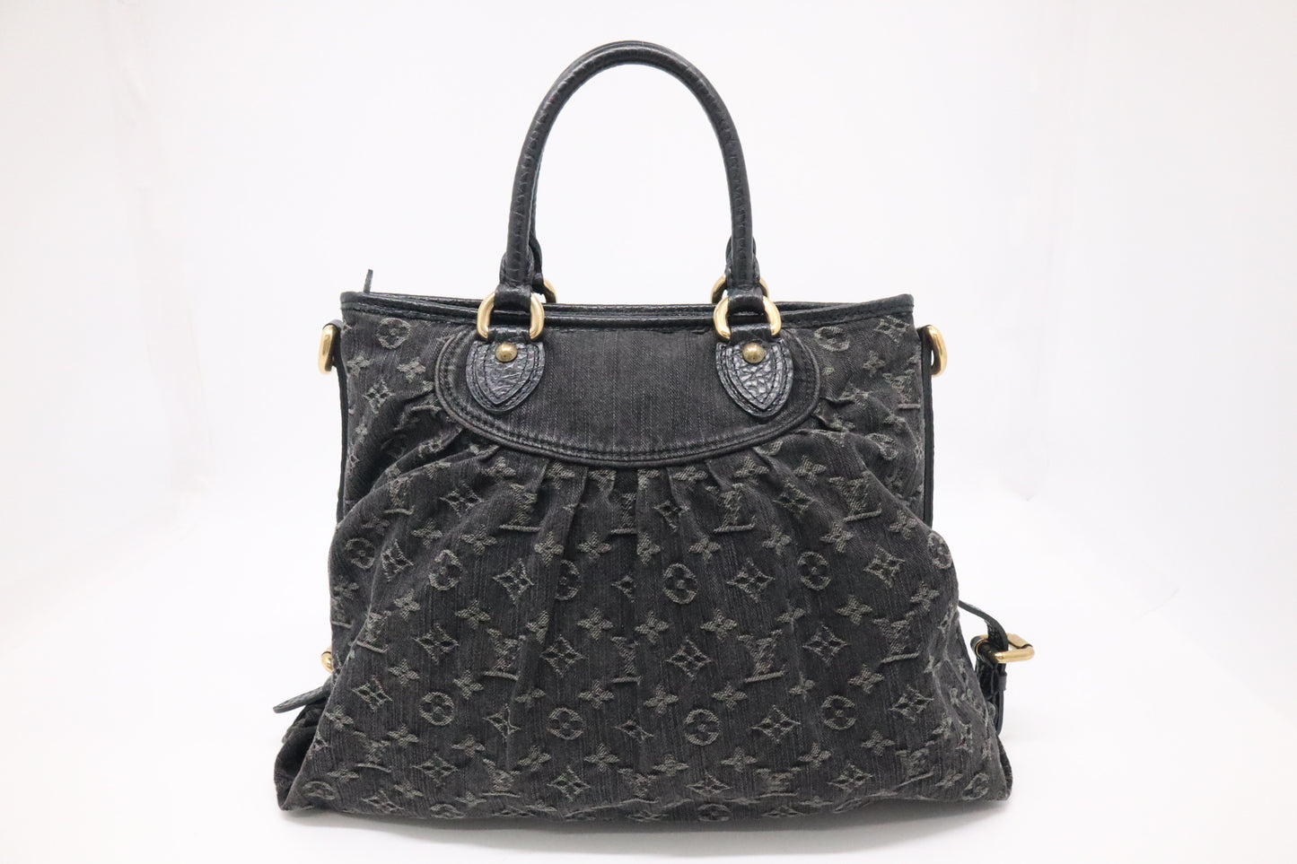 Louis Vuitton Neo Cabby GM in Black Monogram Denim