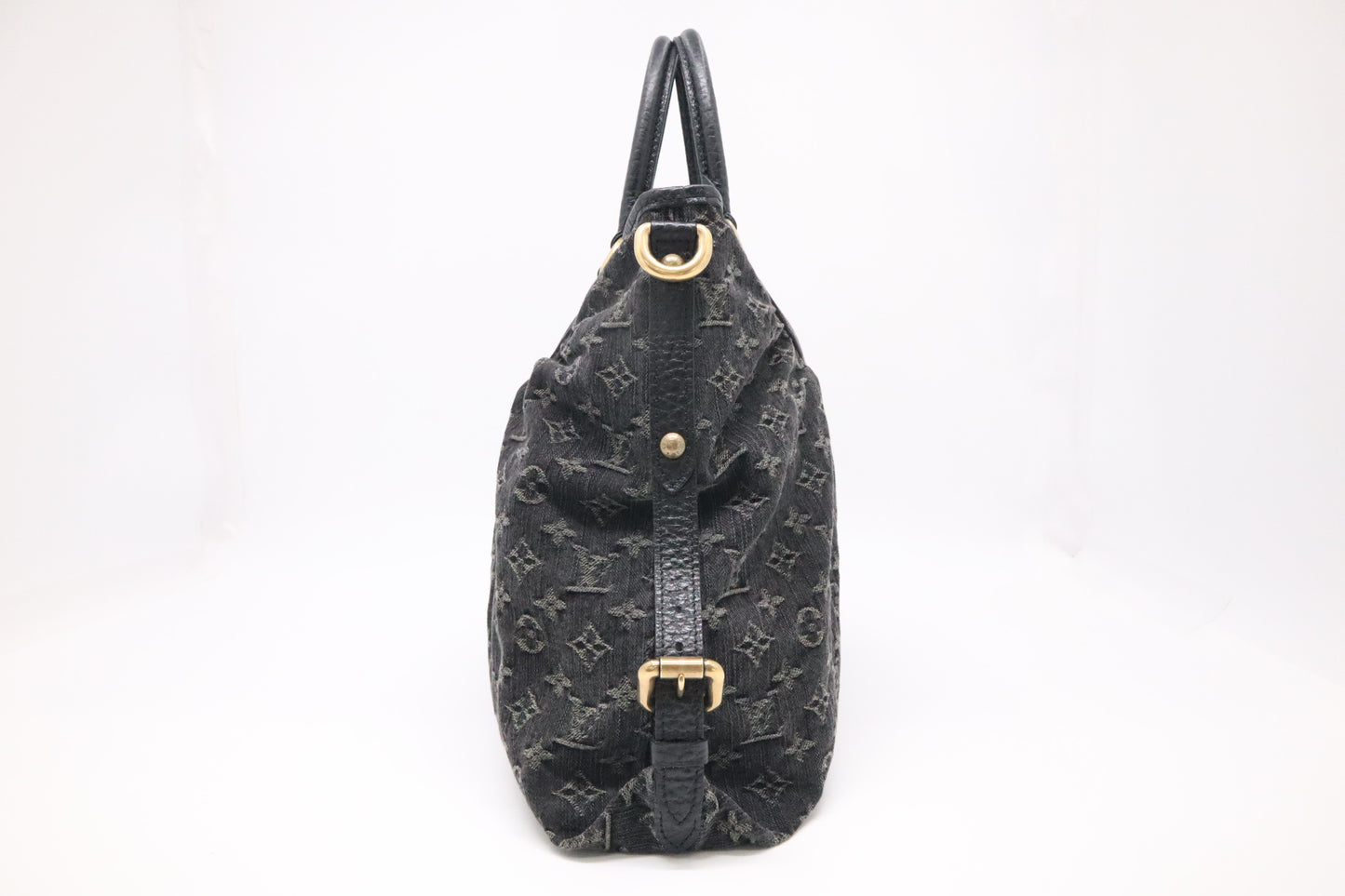 Louis Vuitton Neo Cabby GM in Black Monogram Denim