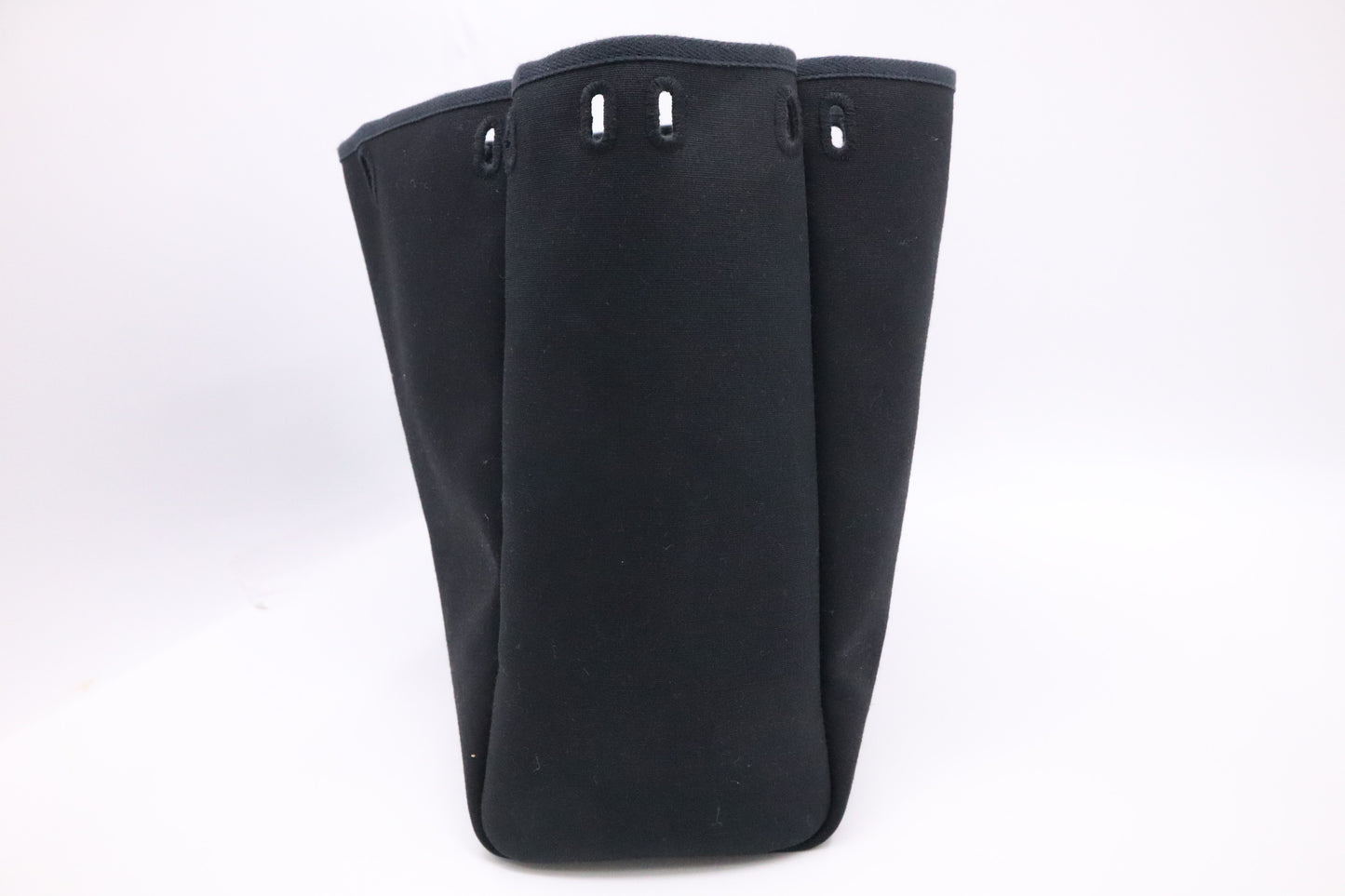 Hermes Herbag Cabas 50 in Black Canvas