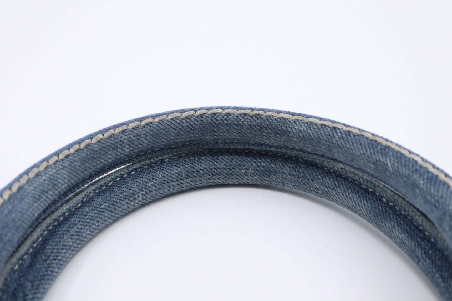 Prada 2-Way Bag in Blue Denim Canvas