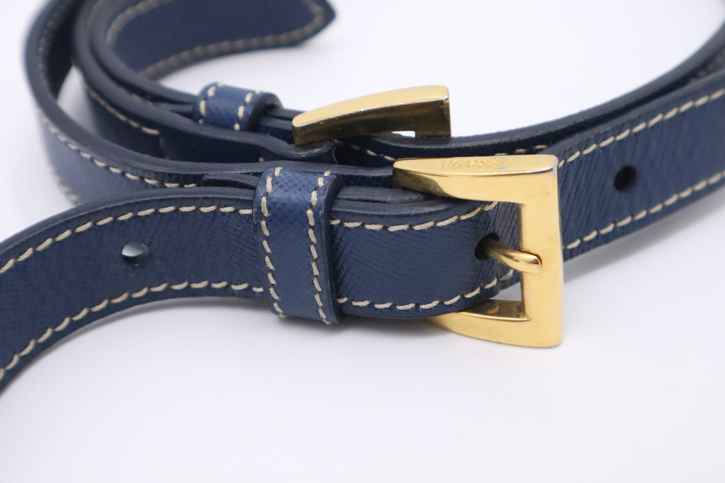 Prada 2-Way Bag in Blue Denim Canvas