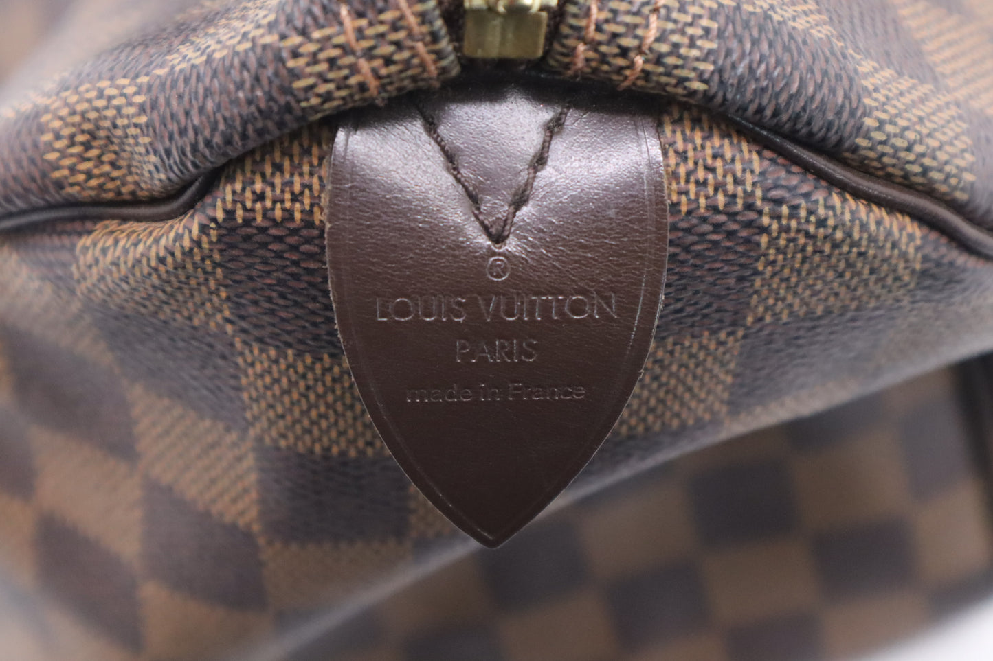 Louis Vuitton Speedy 30 in Damier Ebene Canvas