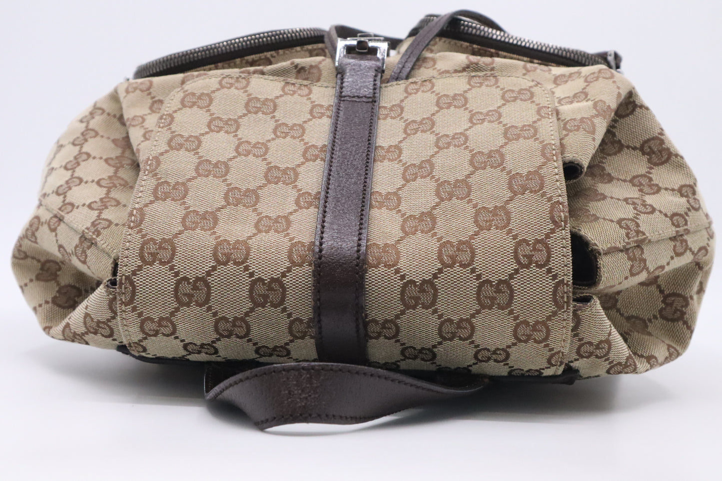 Gucci Backpack in Brown GG Canvas