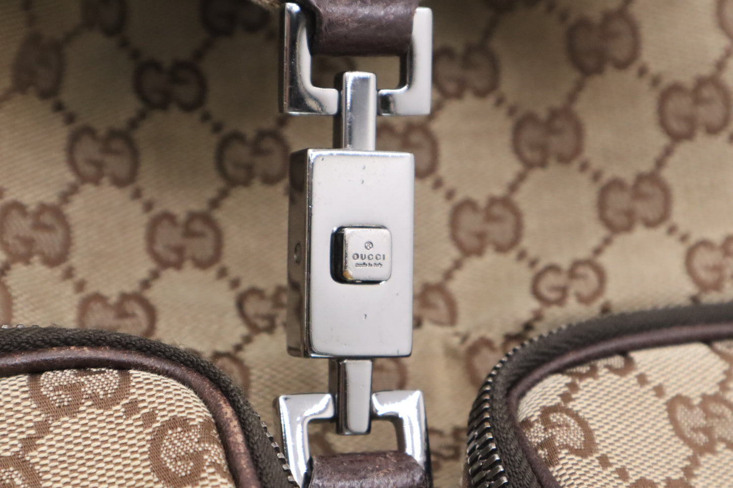Gucci Backpack in Brown GG Canvas