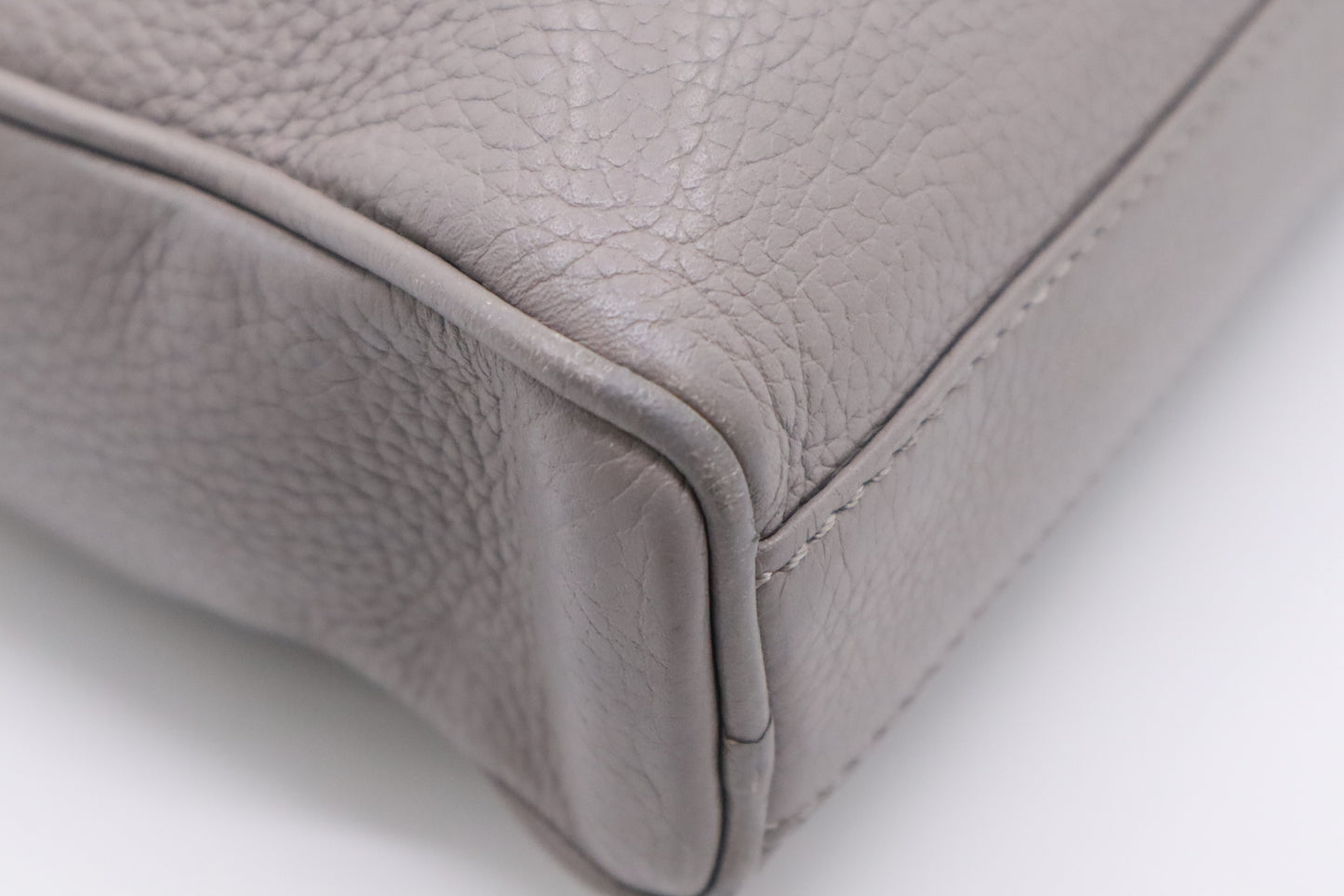 Dior Atelier Business Bag in Grey Leather