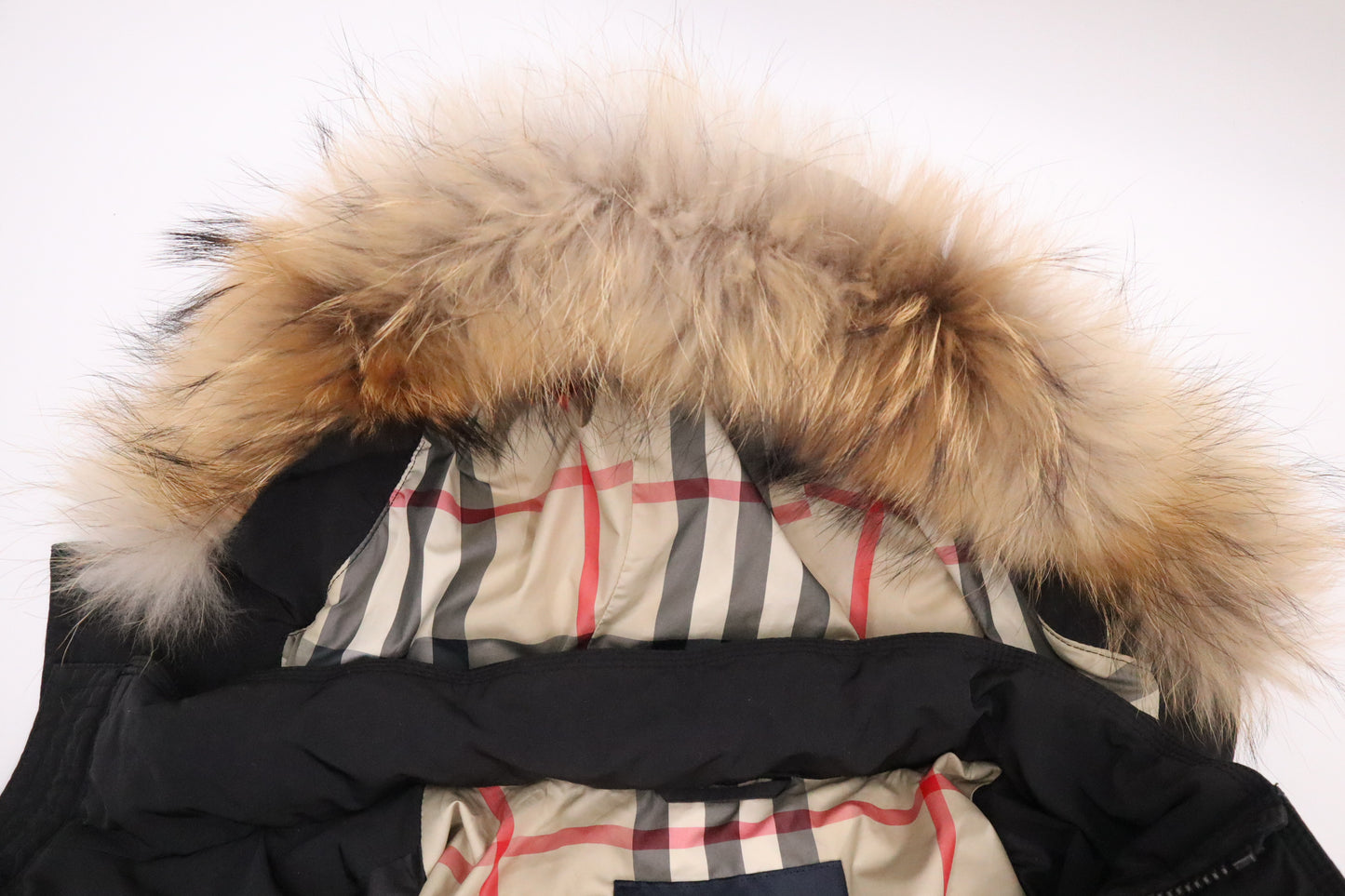 Burberry Black Down Coat