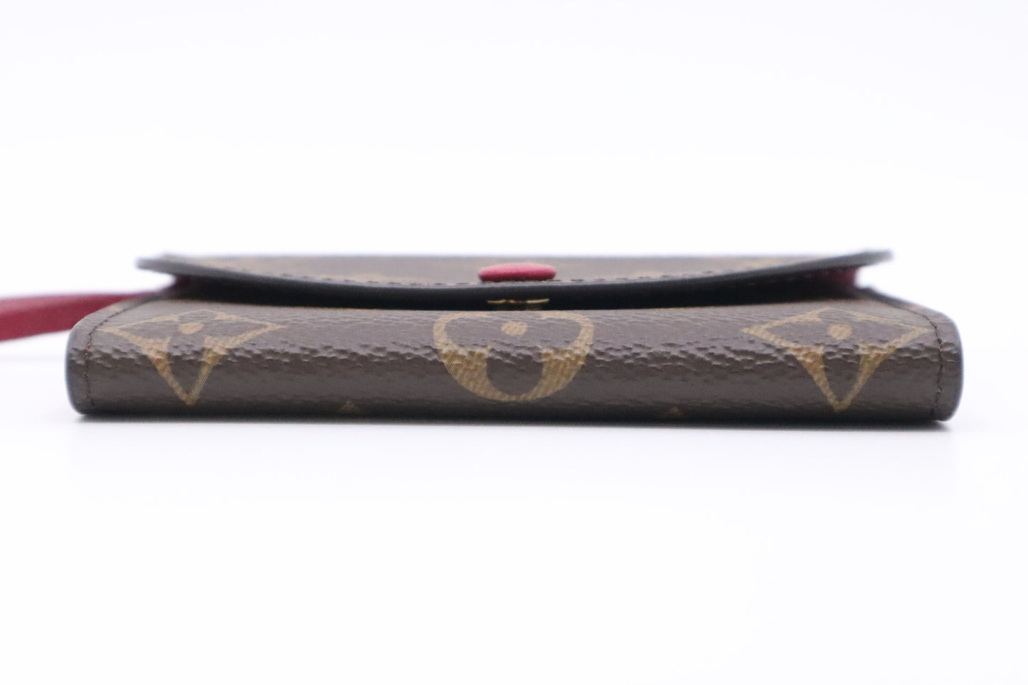 Louis Vuitton Rosalie Coin Purse in Monogram Canvas and Fuchsia Canvas