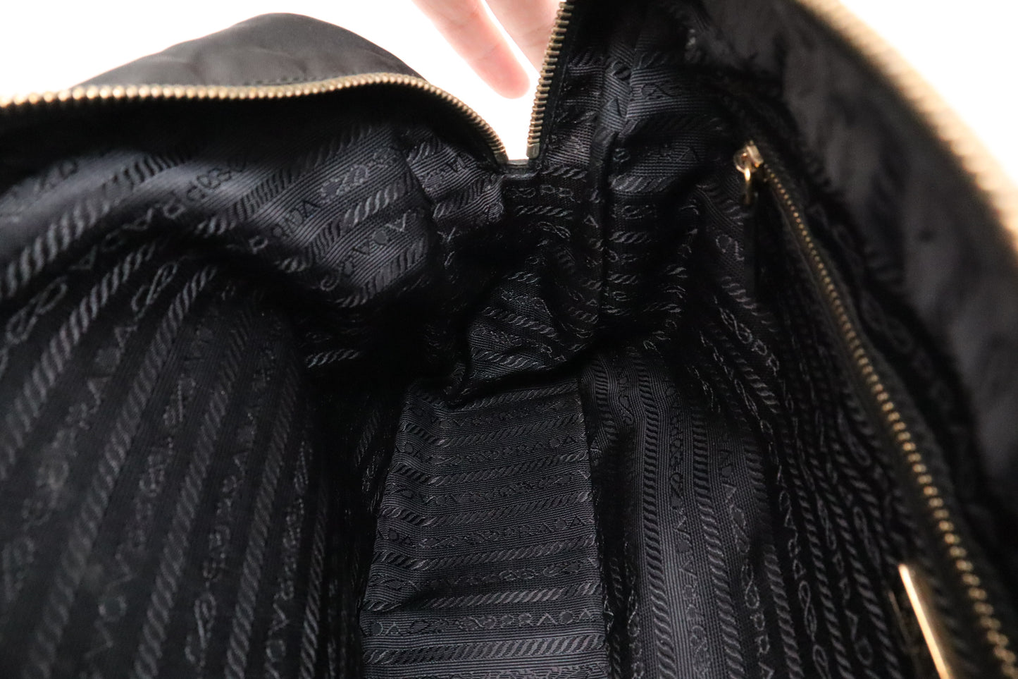 Prada  Handbag in Black Nylon