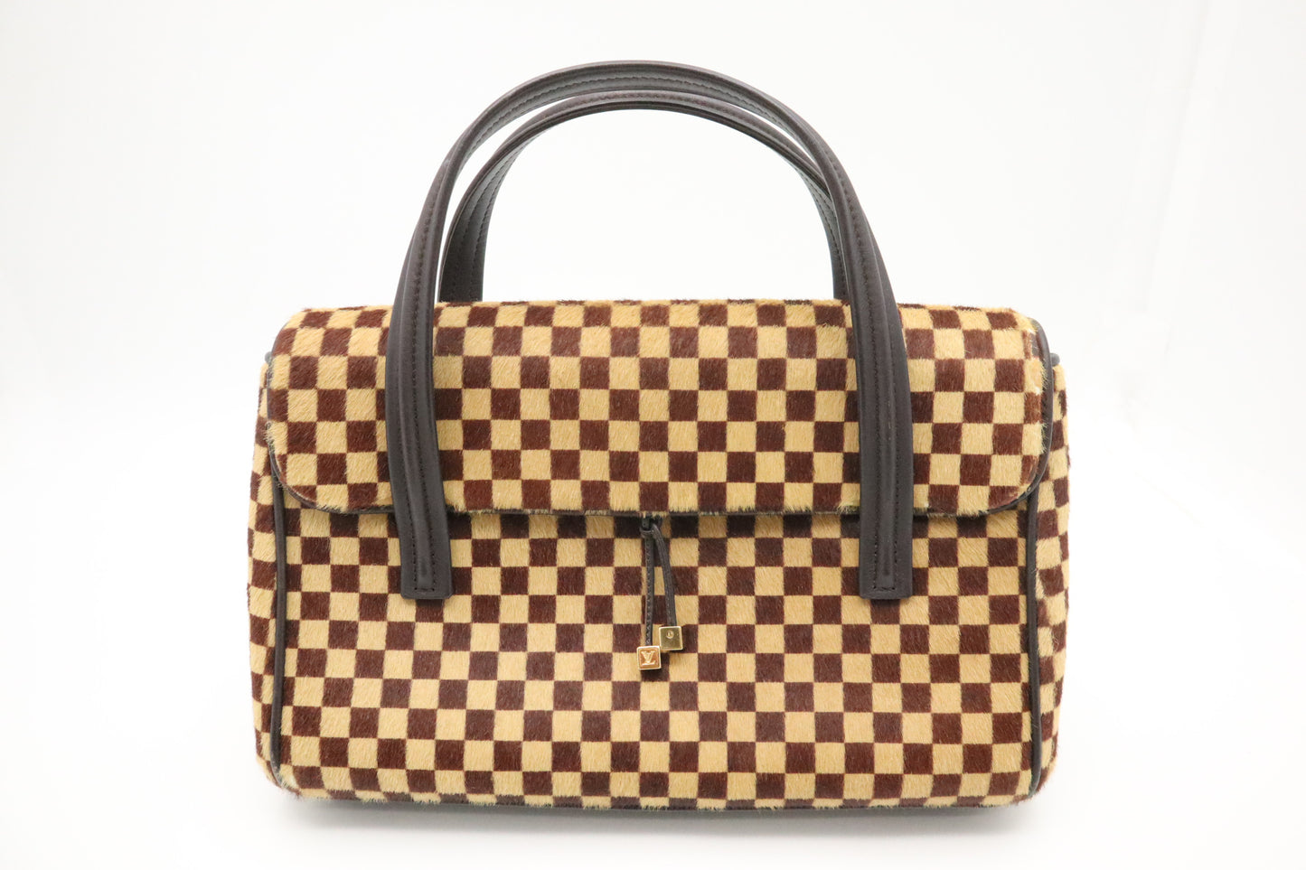 Louis Vuitton Lion Handbag in Damier Sauvage