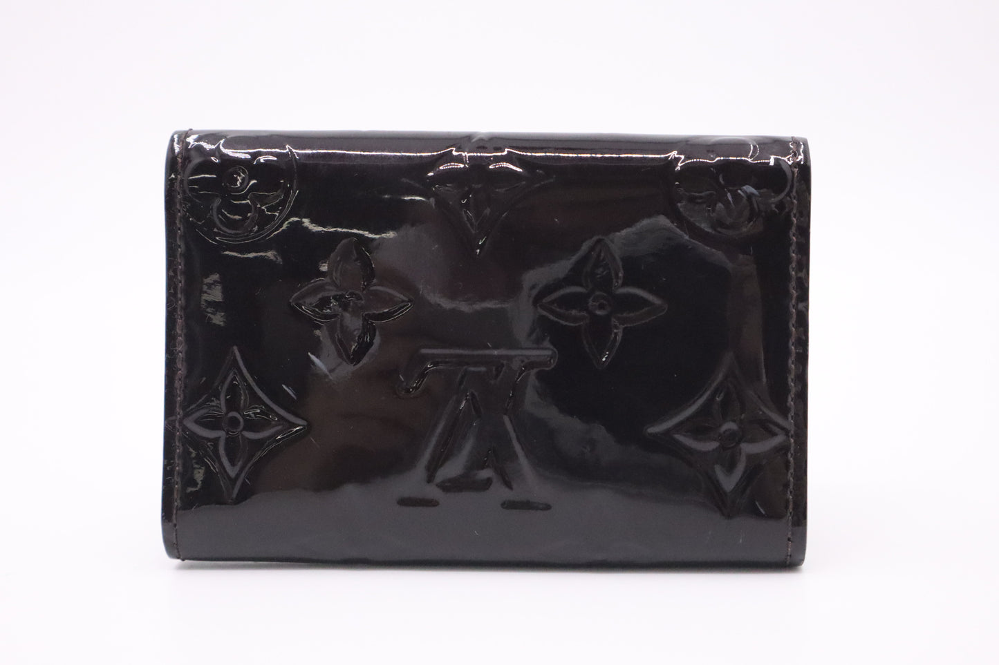 Louis Vuitton Key Case in Amarante Vernis Leather