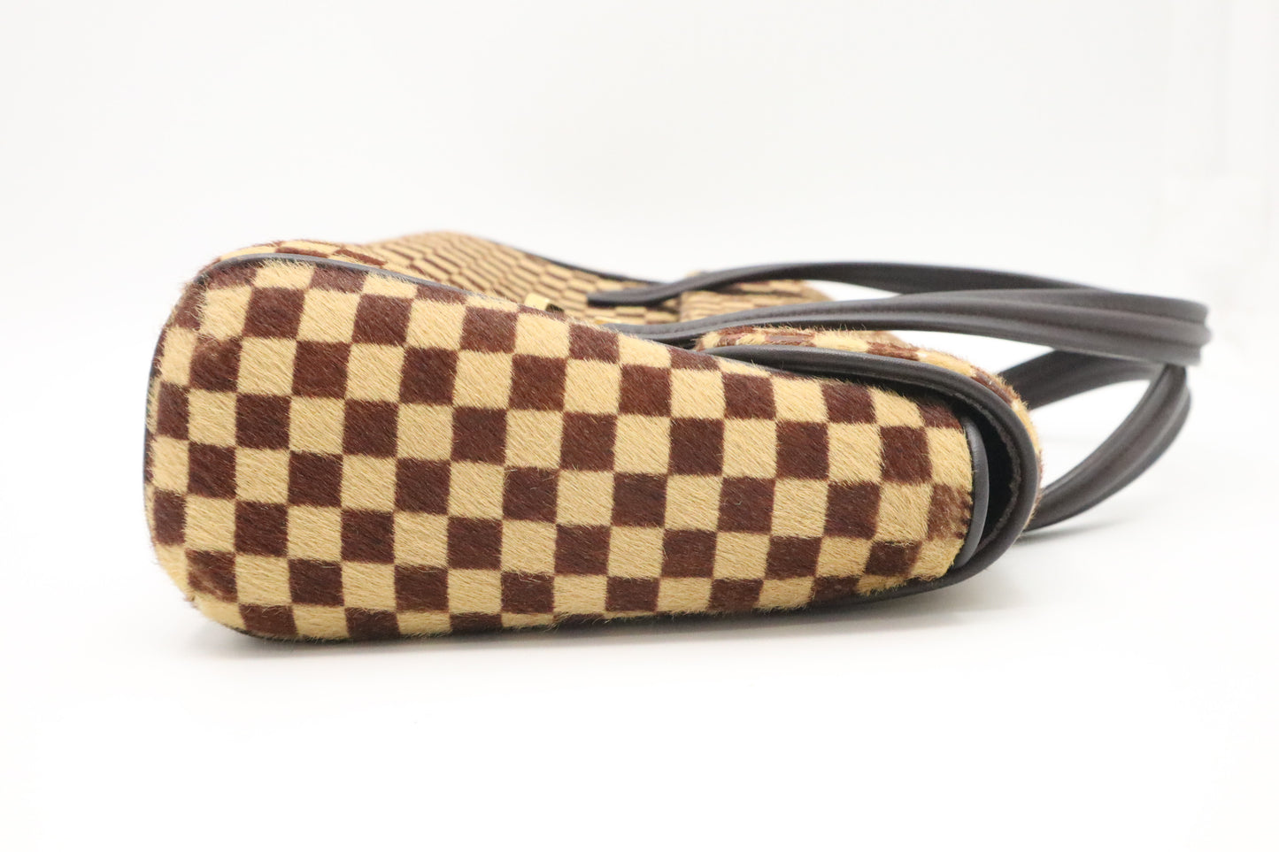 Louis Vuitton Lion Handbag in Damier Sauvage
