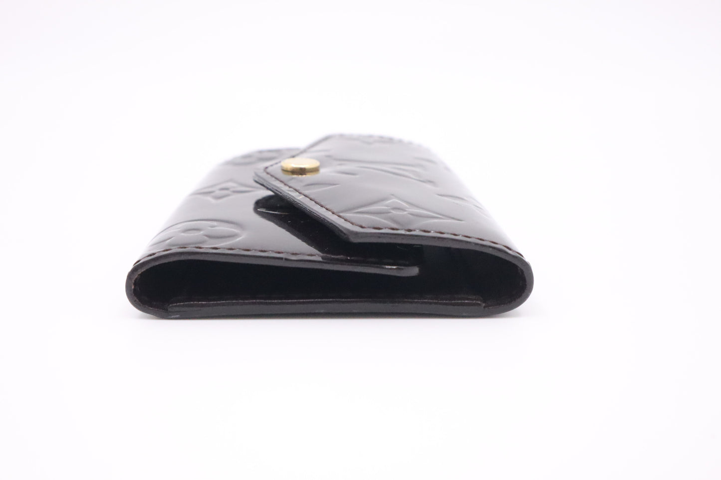 Louis Vuitton Key Case in Amarante Vernis Leather