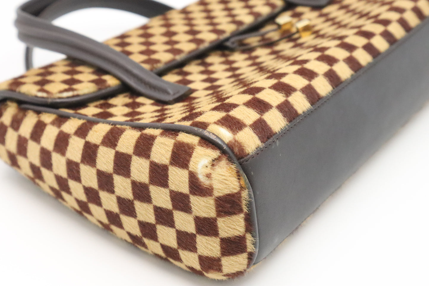 Louis Vuitton Lion Handbag in Damier Sauvage