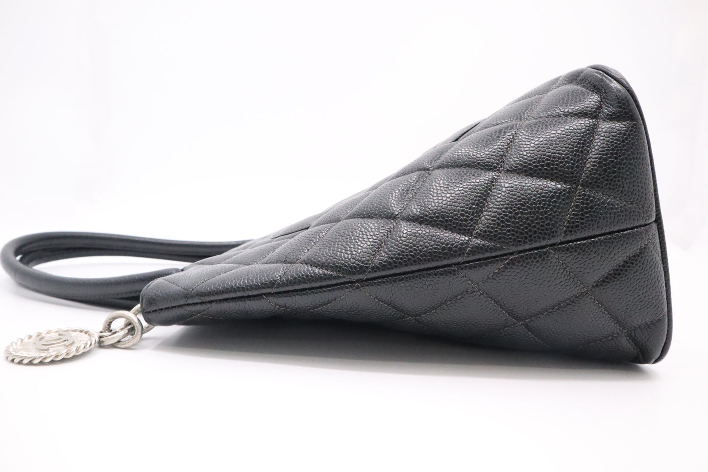 Chanel Medallion Tote in Black Caviar Leather