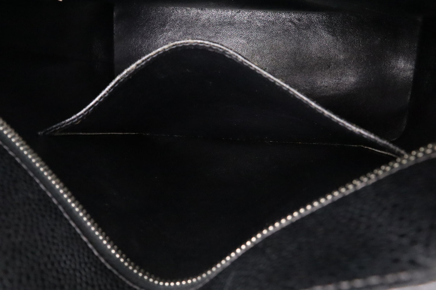 Chanel Medallion Tote in Black Caviar Leather