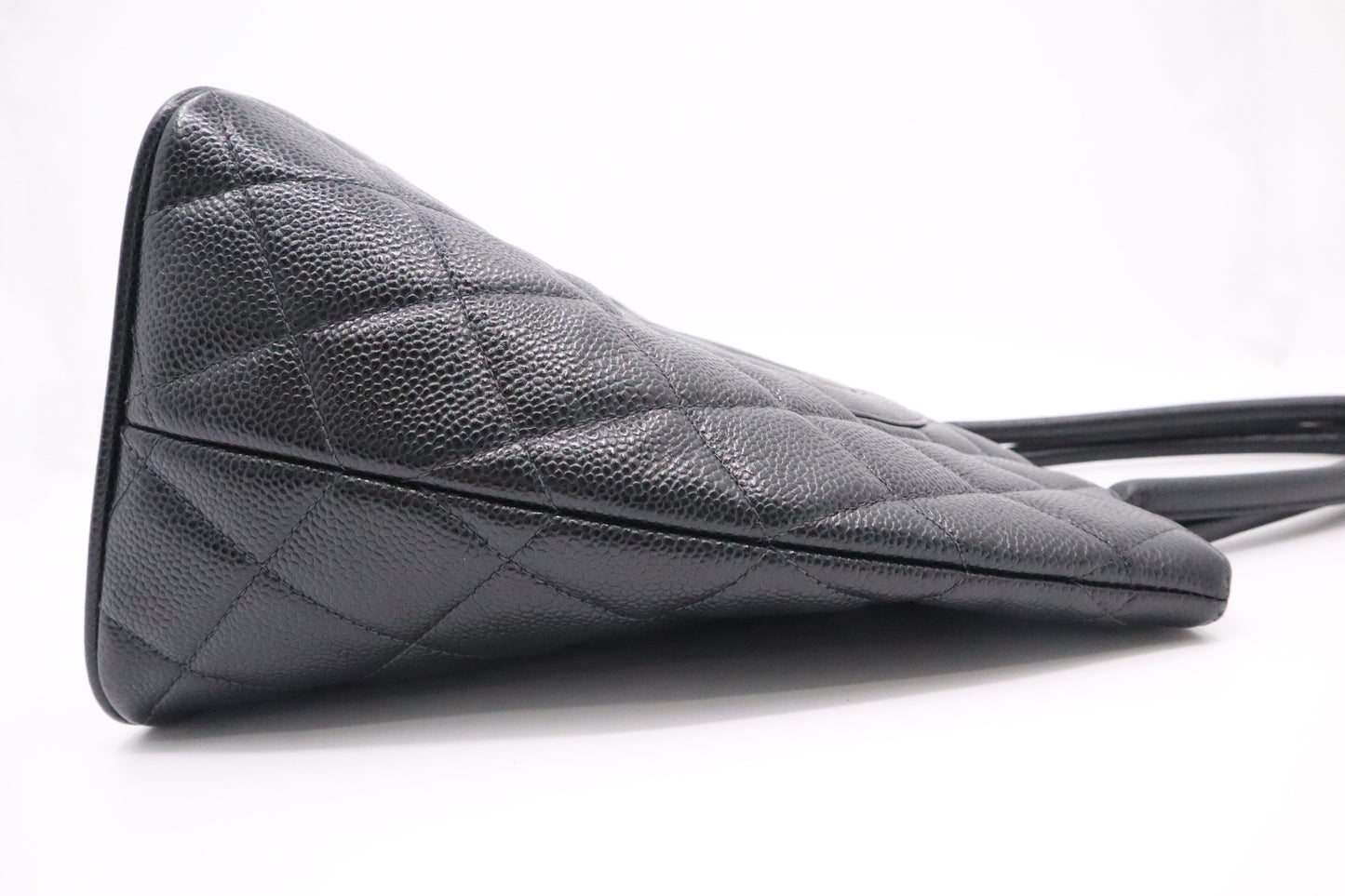Chanel Medallion Tote in Black Caviar Leather