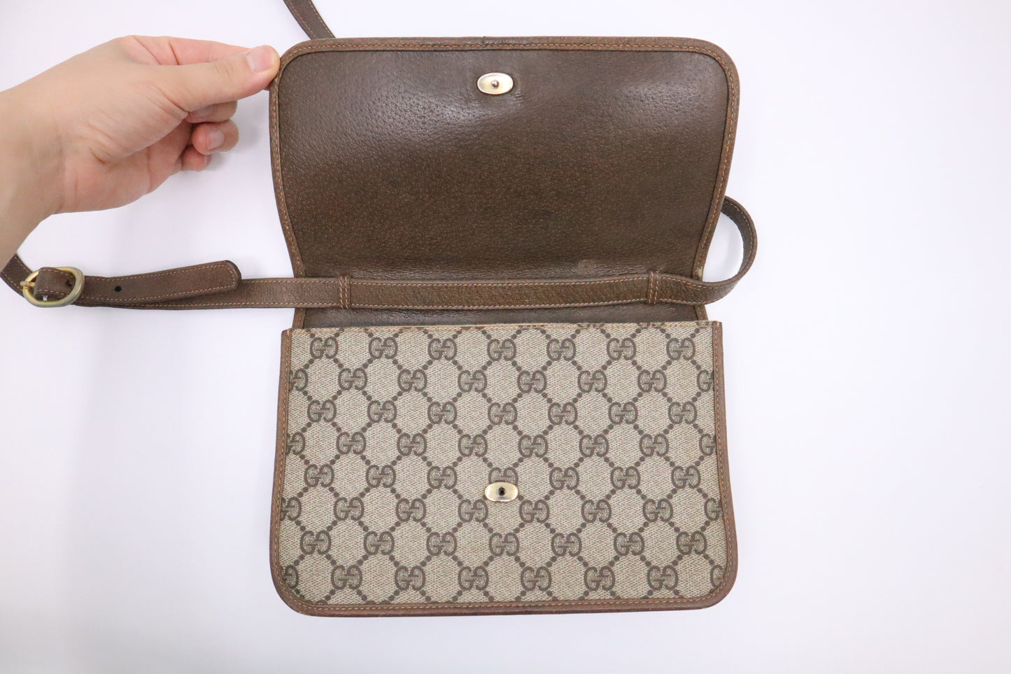 Gucci Crossbody in Ophidia GG Canvas