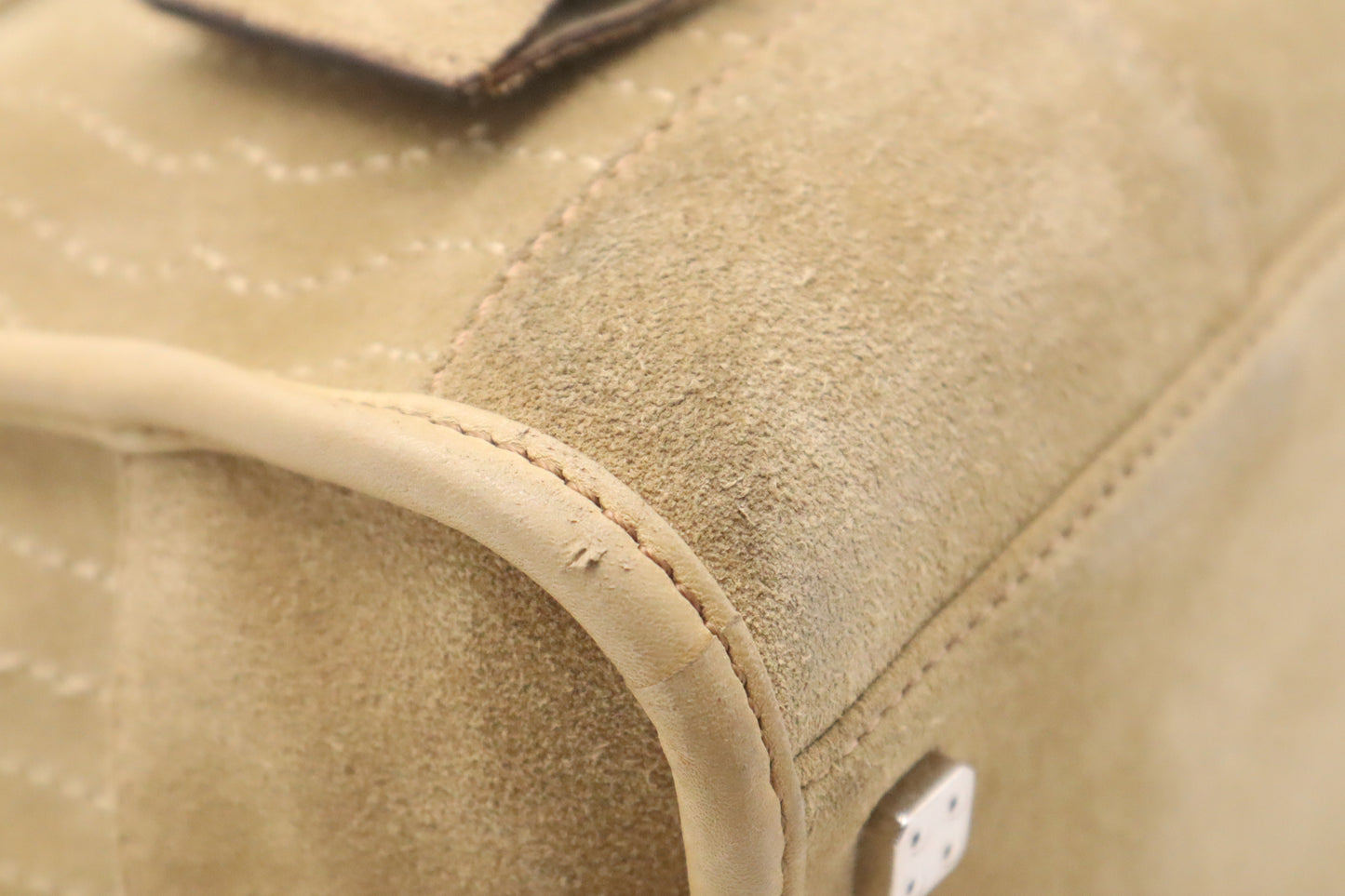 Loewe Amazona 29 in Beige Suede