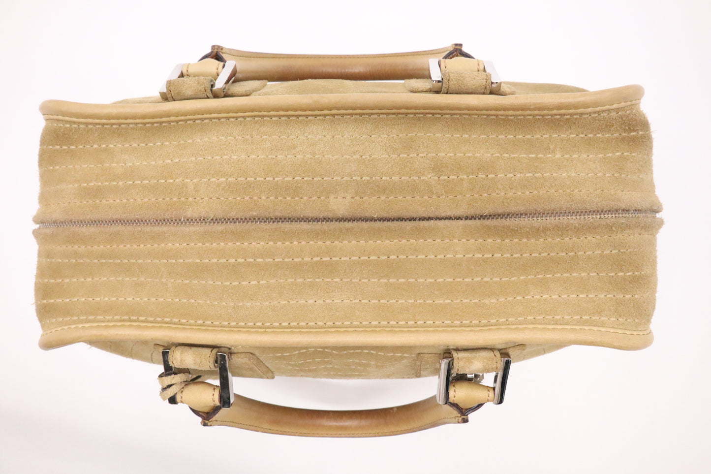 Loewe Amazona 29 in Beige Suede
