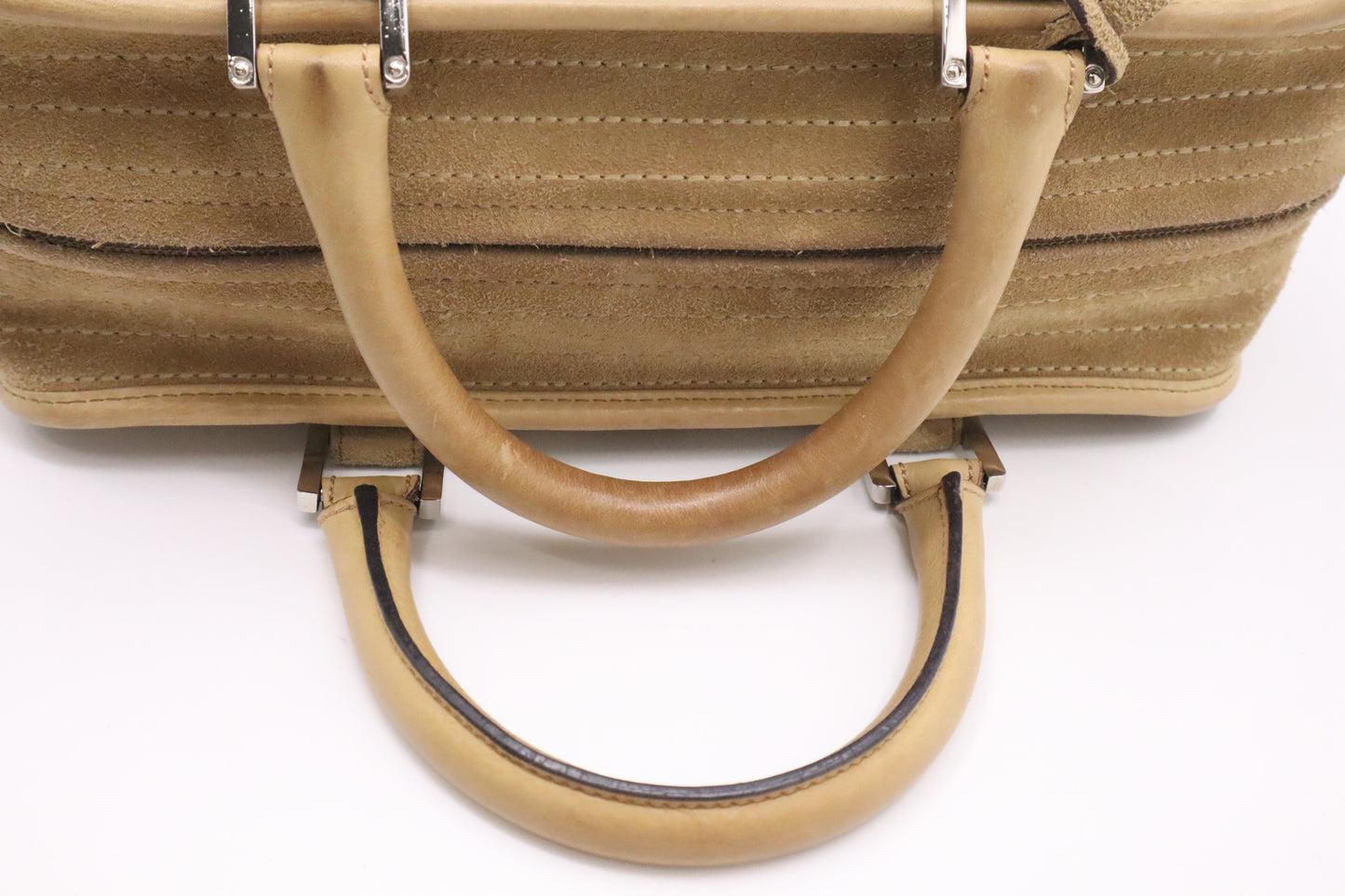 Loewe Amazona 29 in Beige Suede