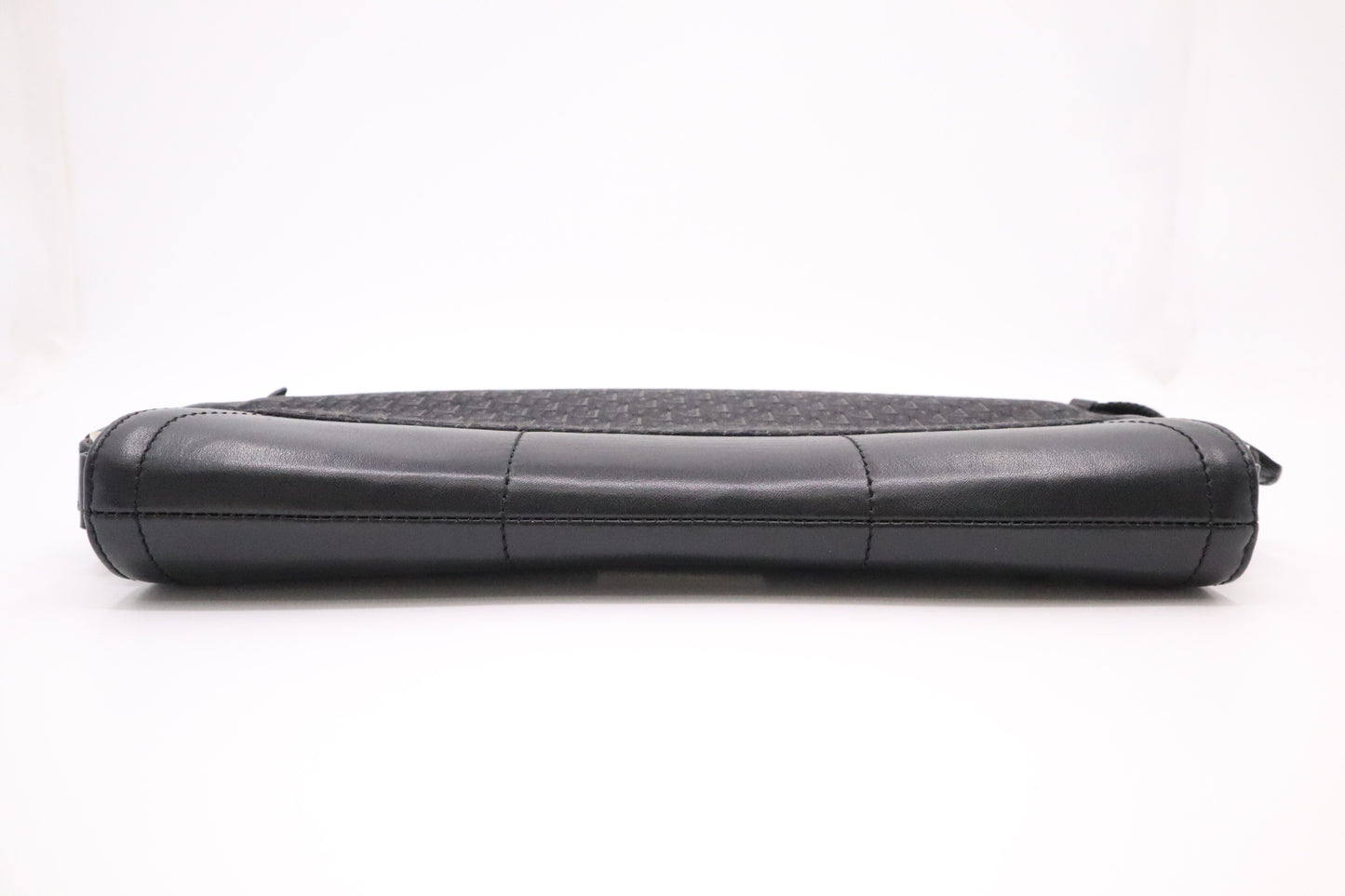 Dior Shoulder Bag in Black Canvas and Leather