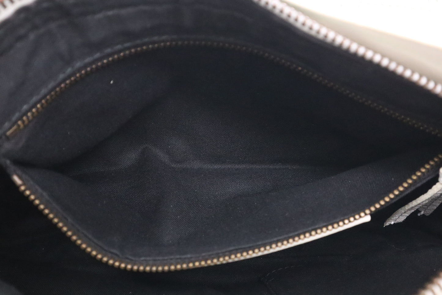 Balenciaga Motocross Classic Hip Bag in White Leather