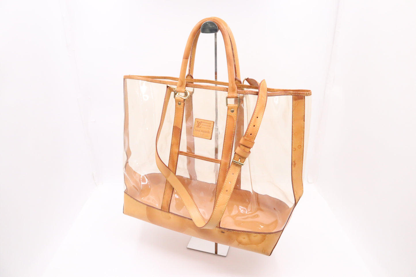 Louis Vuitton Isaac Mizrahi in Clear Vinyl and Leather