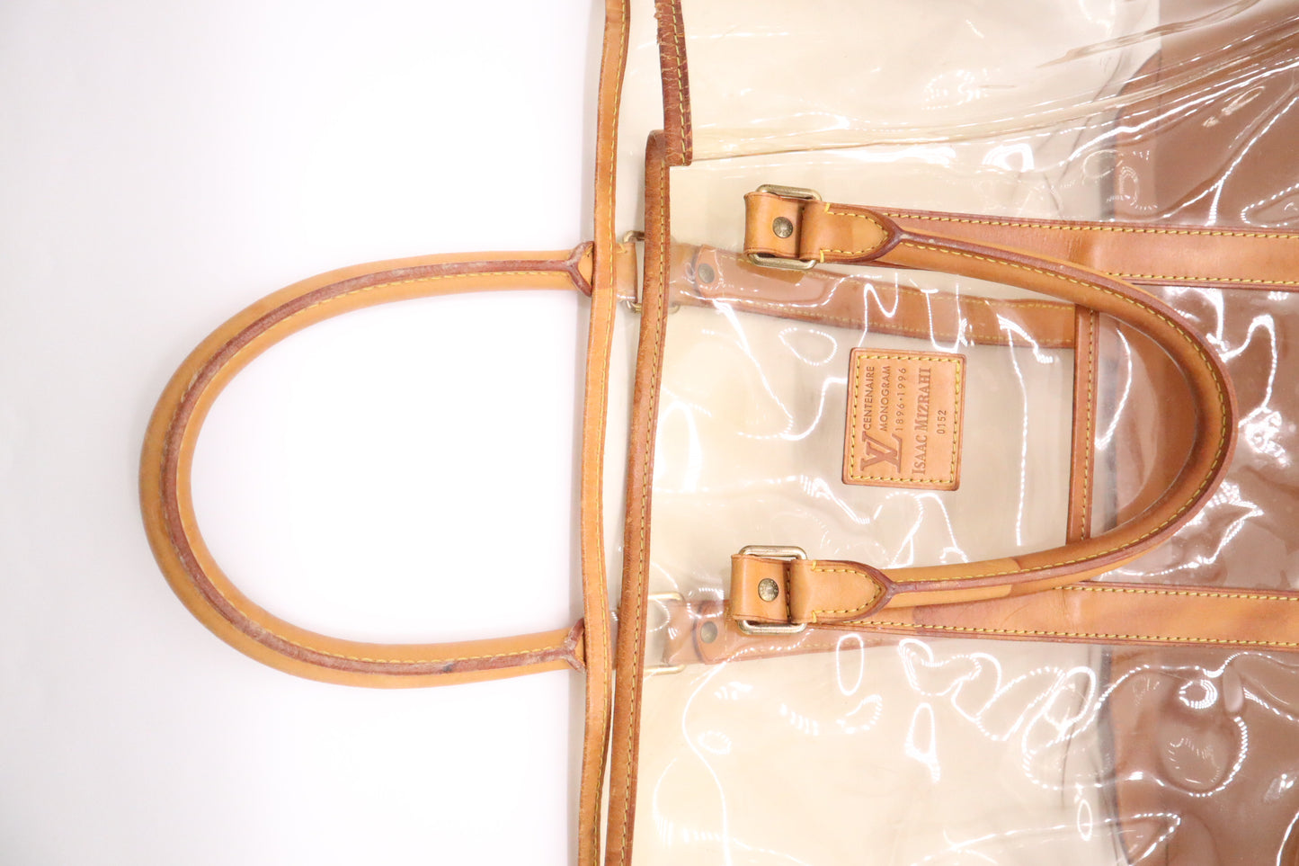 Louis Vuitton Isaac Mizrahi in Clear Vinyl and Leather