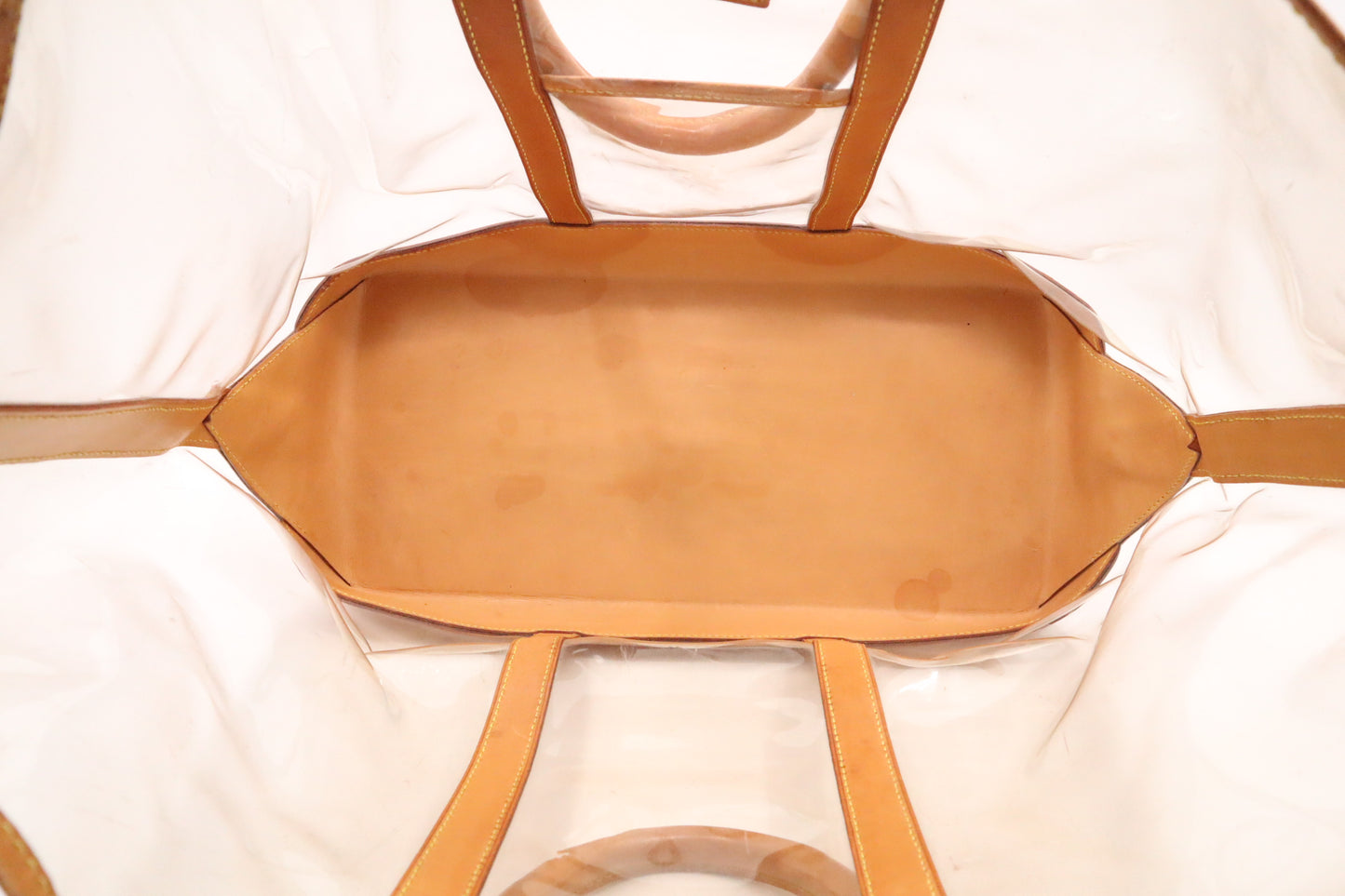 Louis Vuitton Isaac Mizrahi in Clear Vinyl and Leather