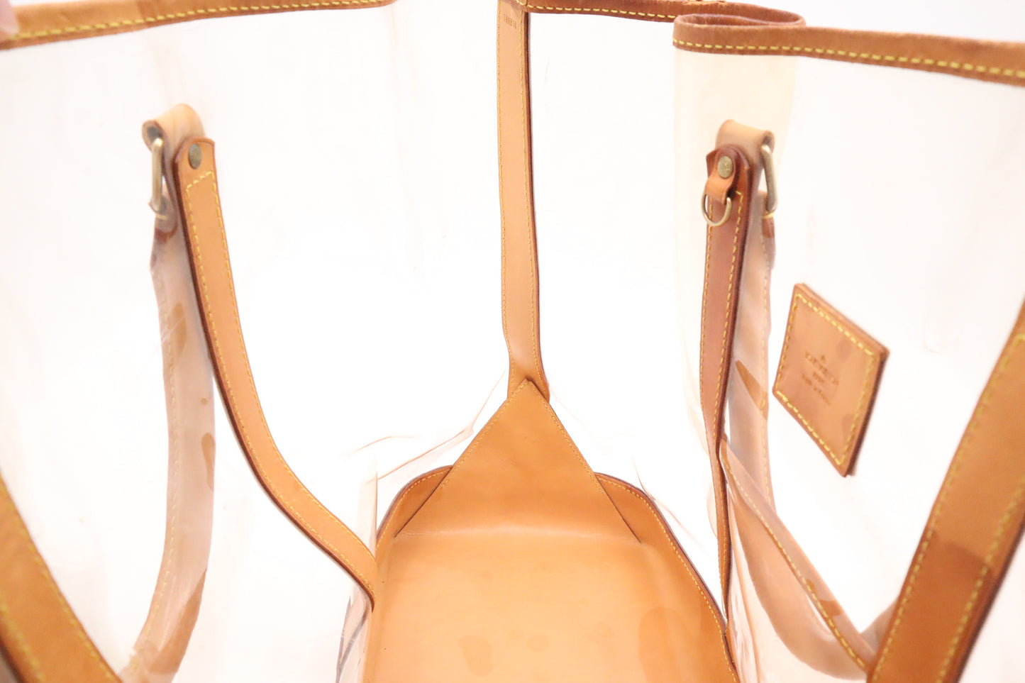 Louis Vuitton Isaac Mizrahi in Clear Vinyl and Leather