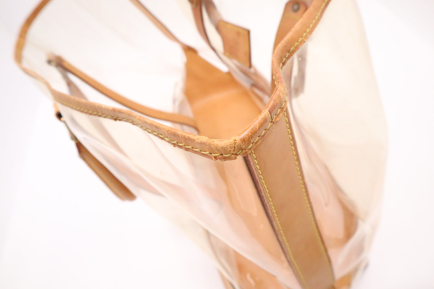 Louis Vuitton Isaac Mizrahi in Clear Vinyl and Leather