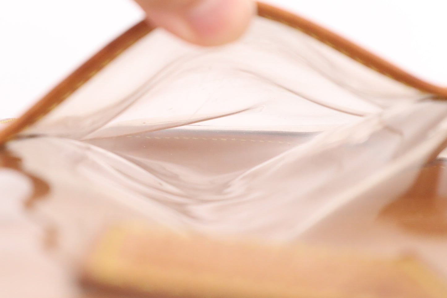 Louis Vuitton Isaac Mizrahi in Clear Vinyl and Leather