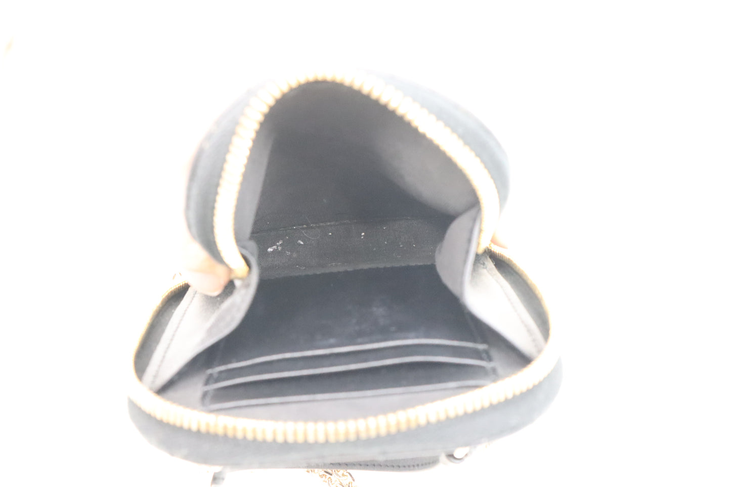 Dior Call In Dior Phone Case Bag in Black Cannage Leather