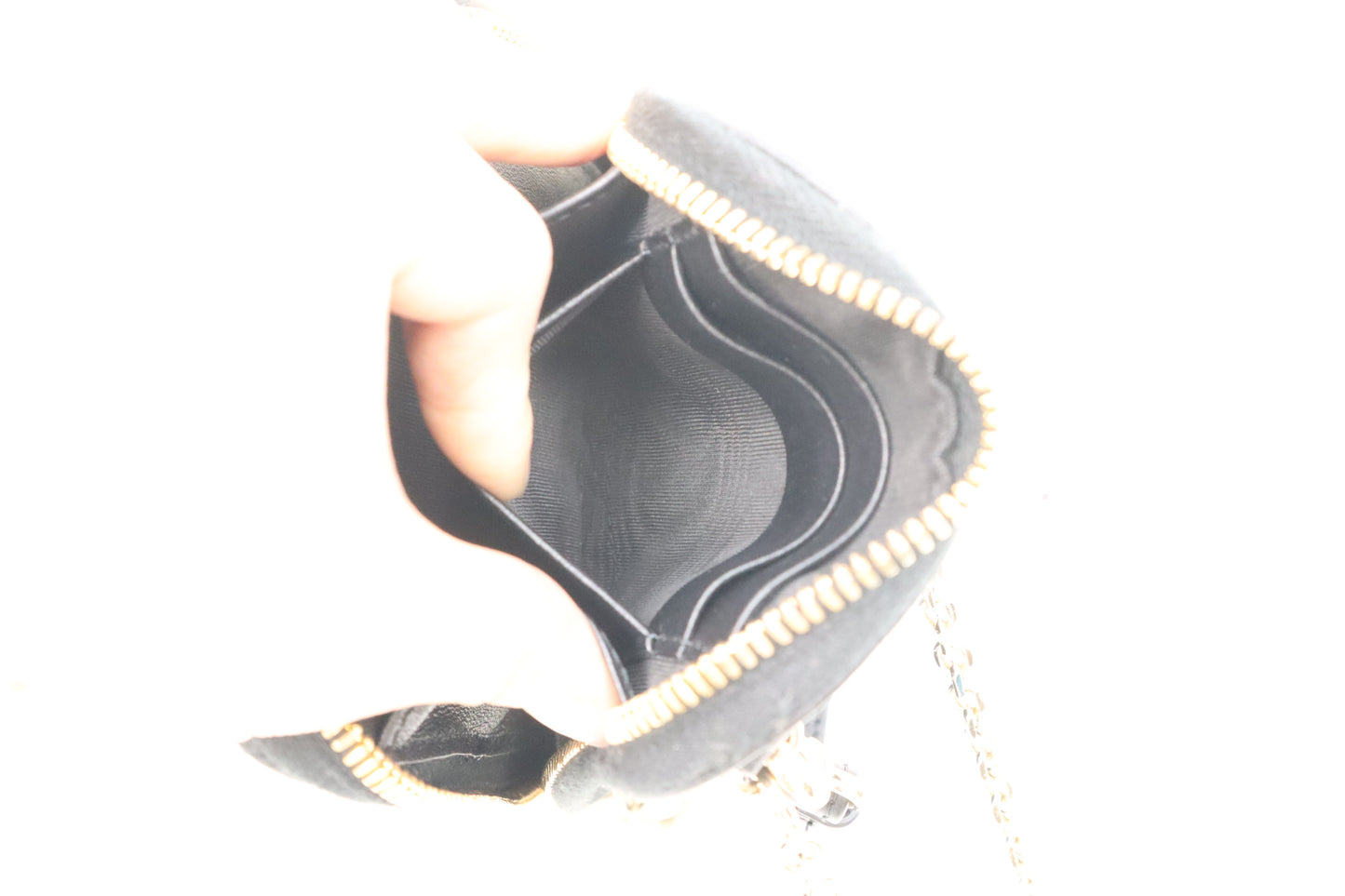 Dior Call In Dior Phone Case Bag in Black Cannage Leather