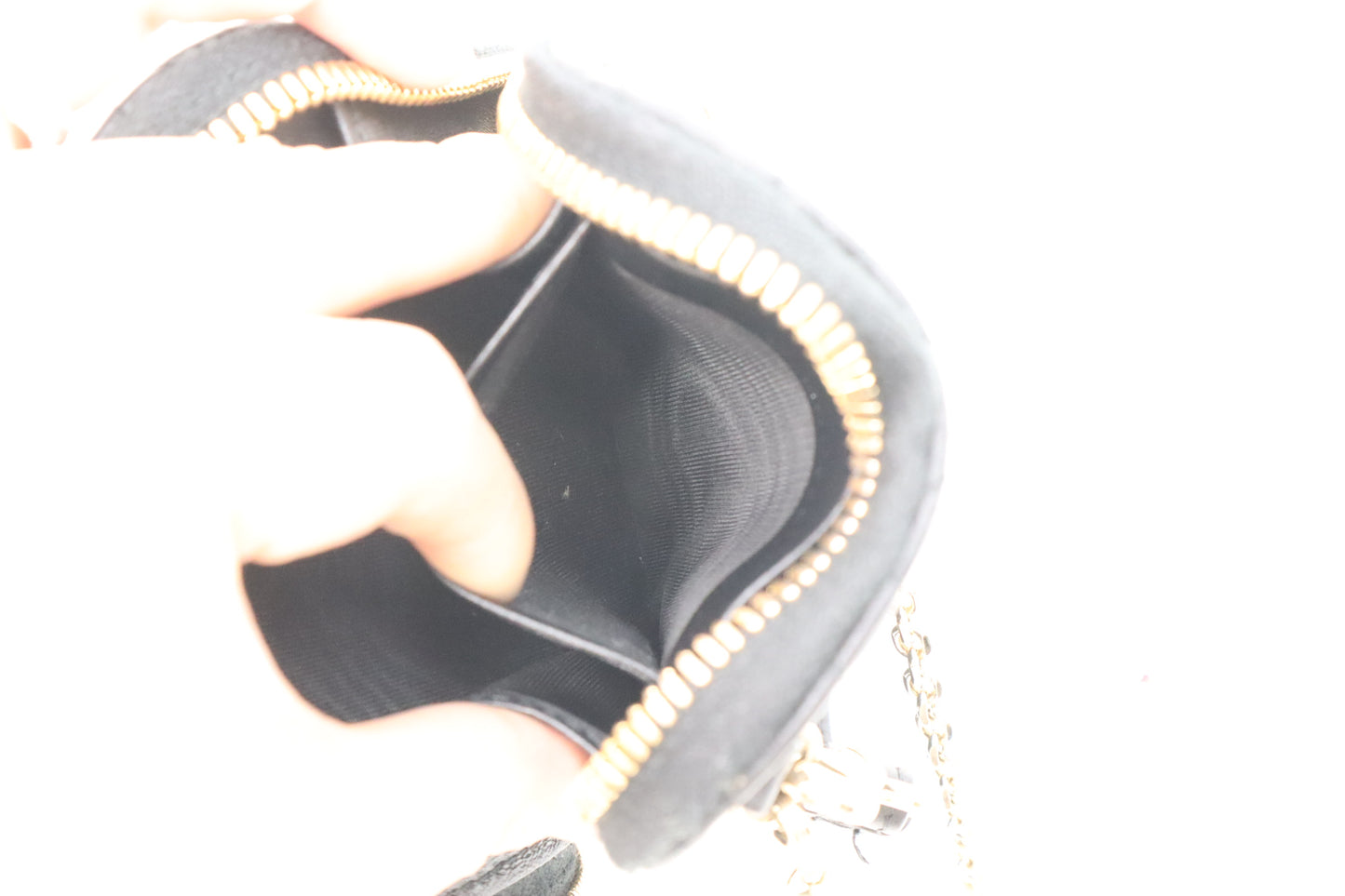 Dior Call In Dior Phone Case Bag in Black Cannage Leather